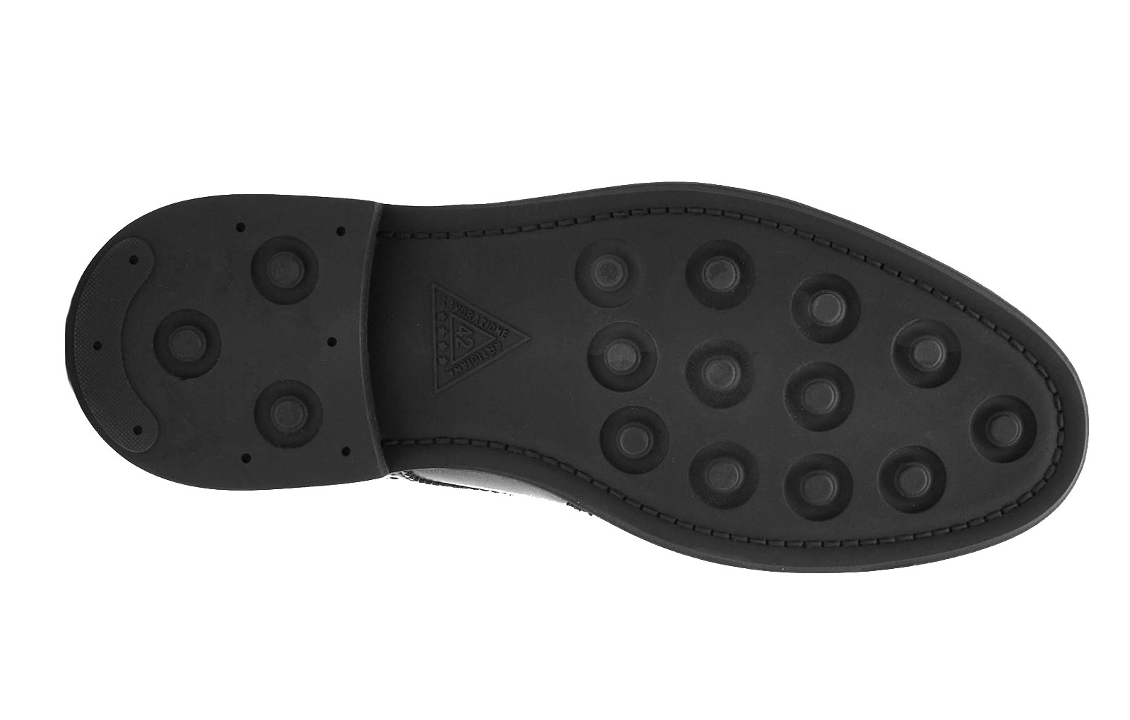 Chaussures Homme Brogue à Bout Golf En Daim Marron