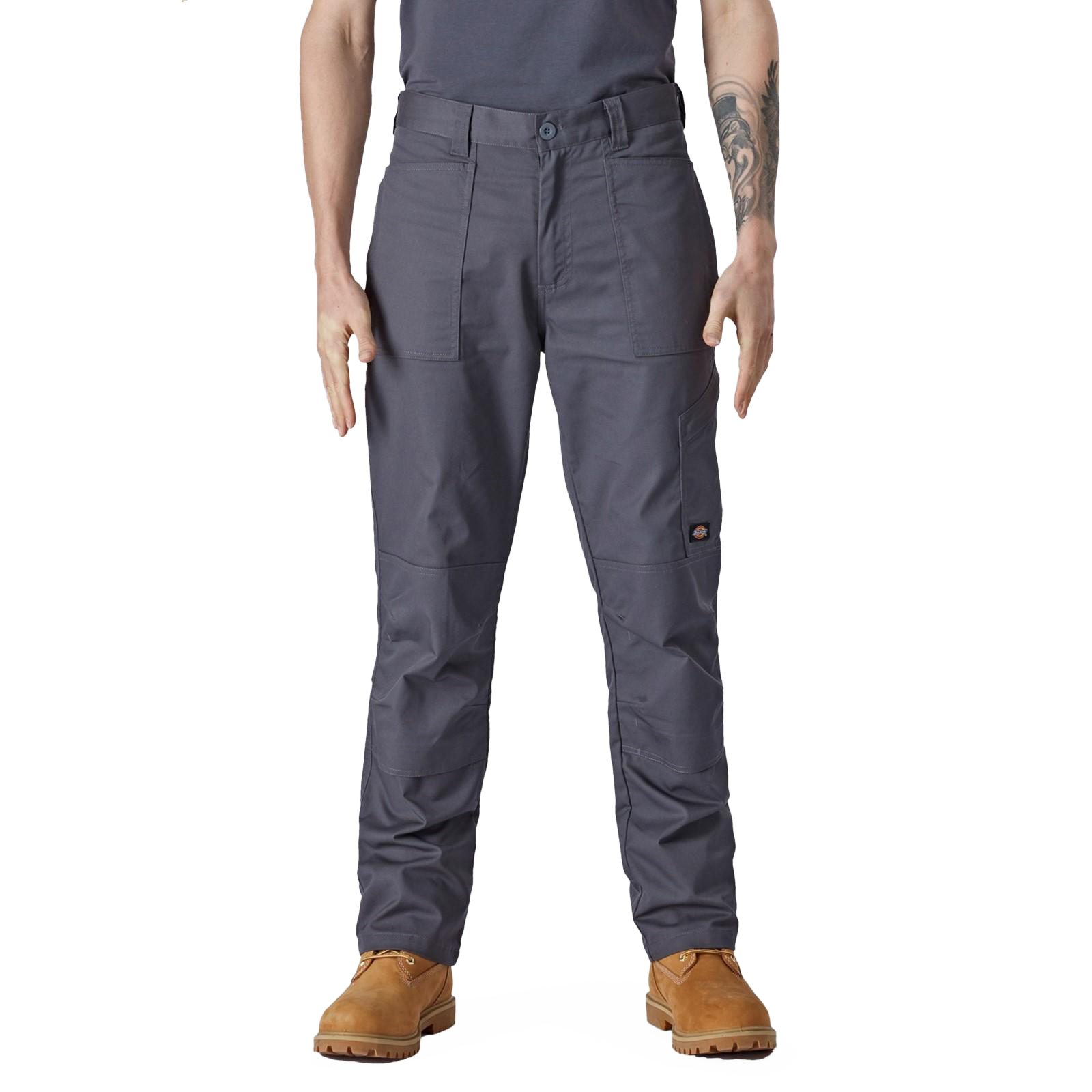 Dickies Action Flex Trousers Men's Size 40 In Thunder Grey