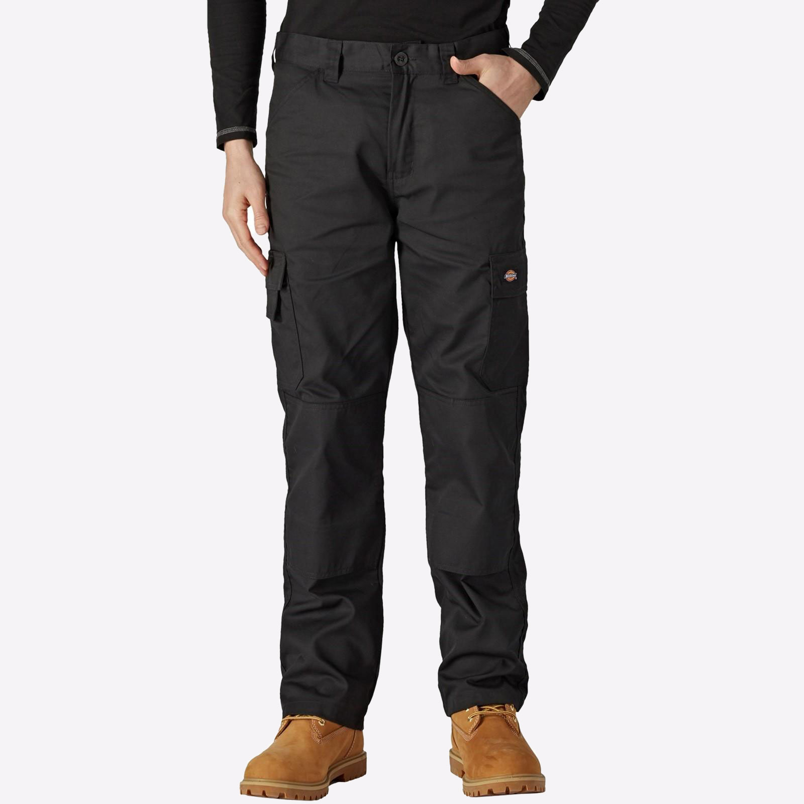 Dickies Everyday Trousers (Regular) Men's Size 38 In Black