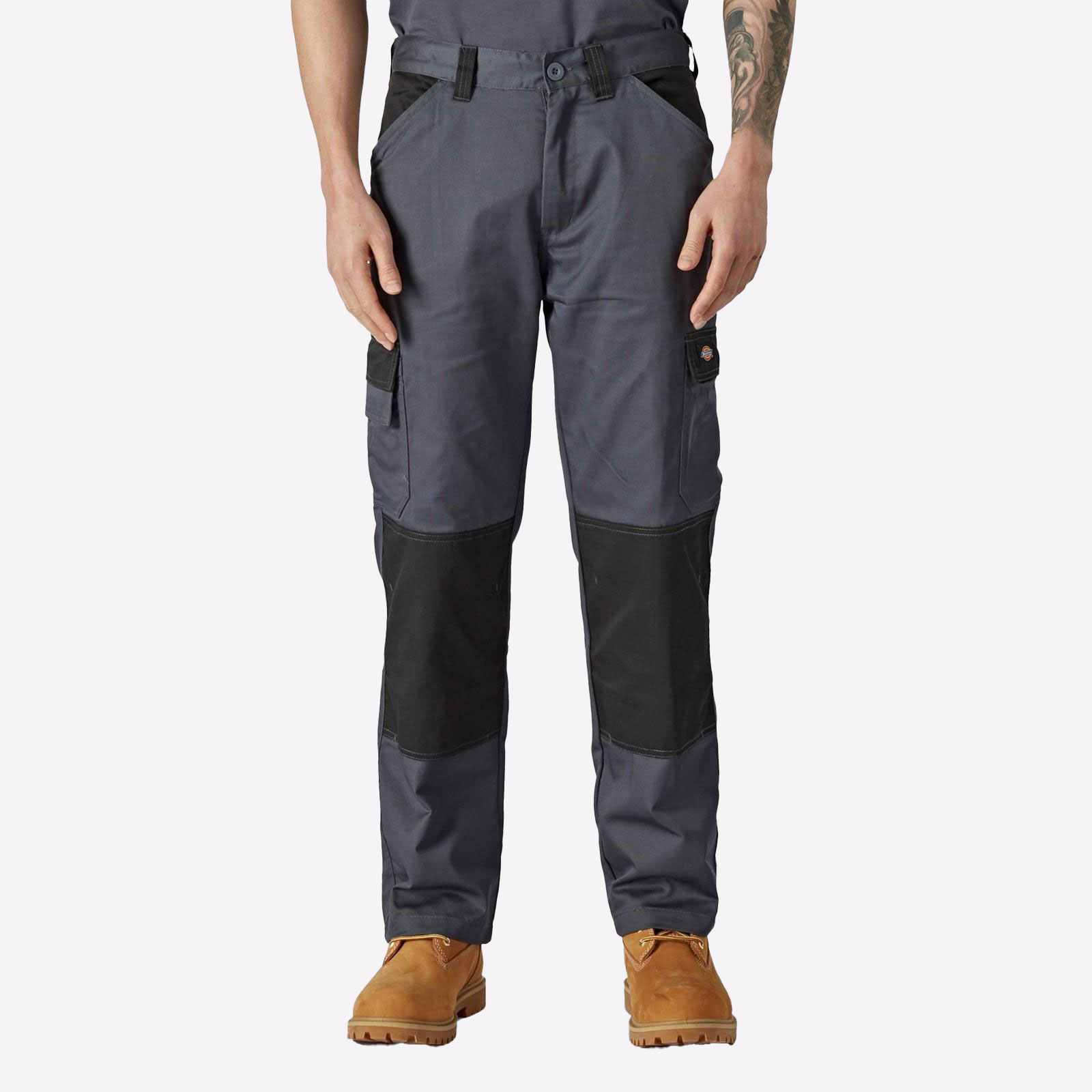 Dickies Everyday Trousers (Short) Men's Size 40" In Slate Grey / Black