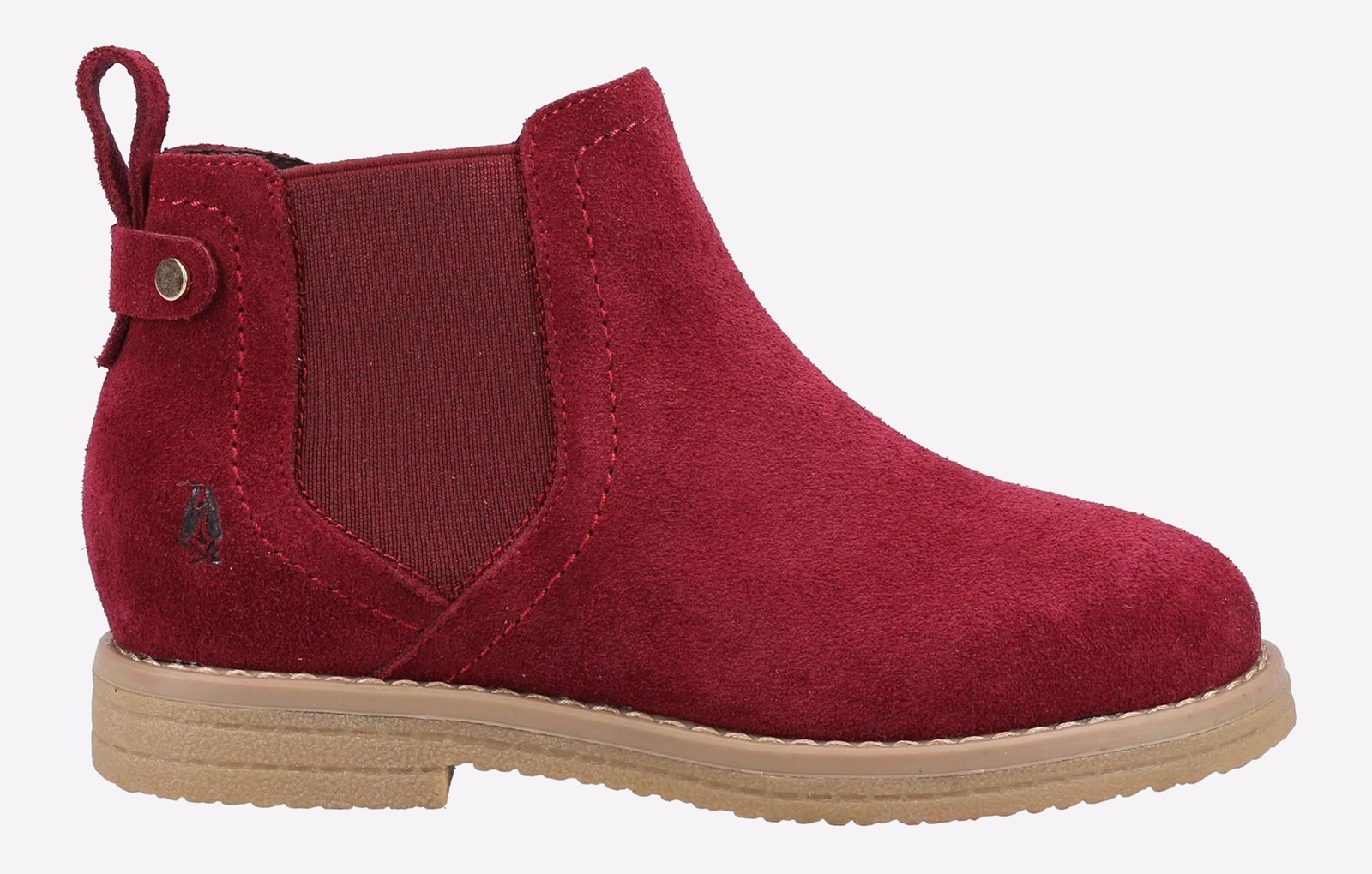 Hush Puppies Mini Maddy Memory Foam Kids Boots | Boots  | Burgundy  | UK Size 1