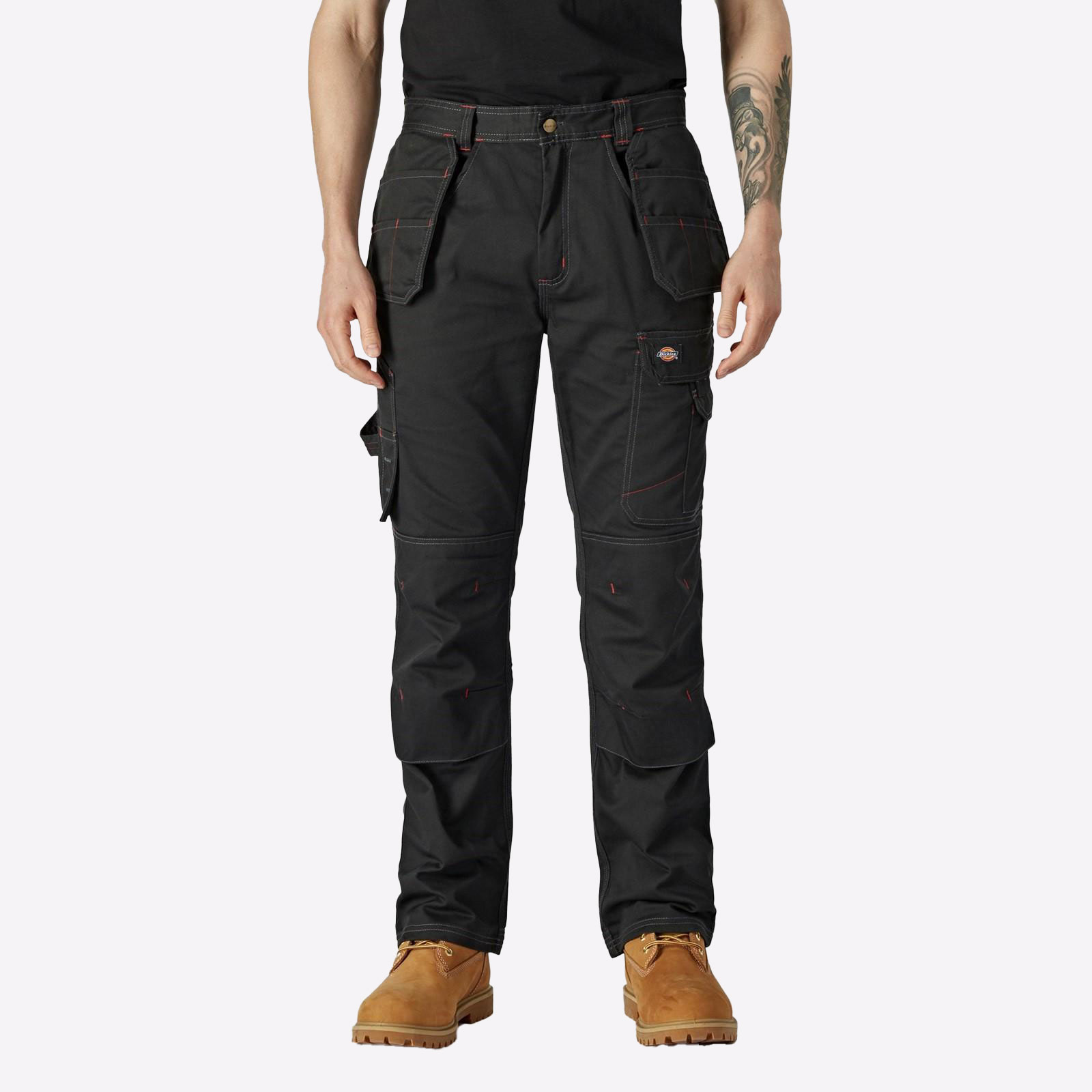 Dickies Redhawk Pro Trousers Men's (Regular Fit) Men's Size 32 In Black