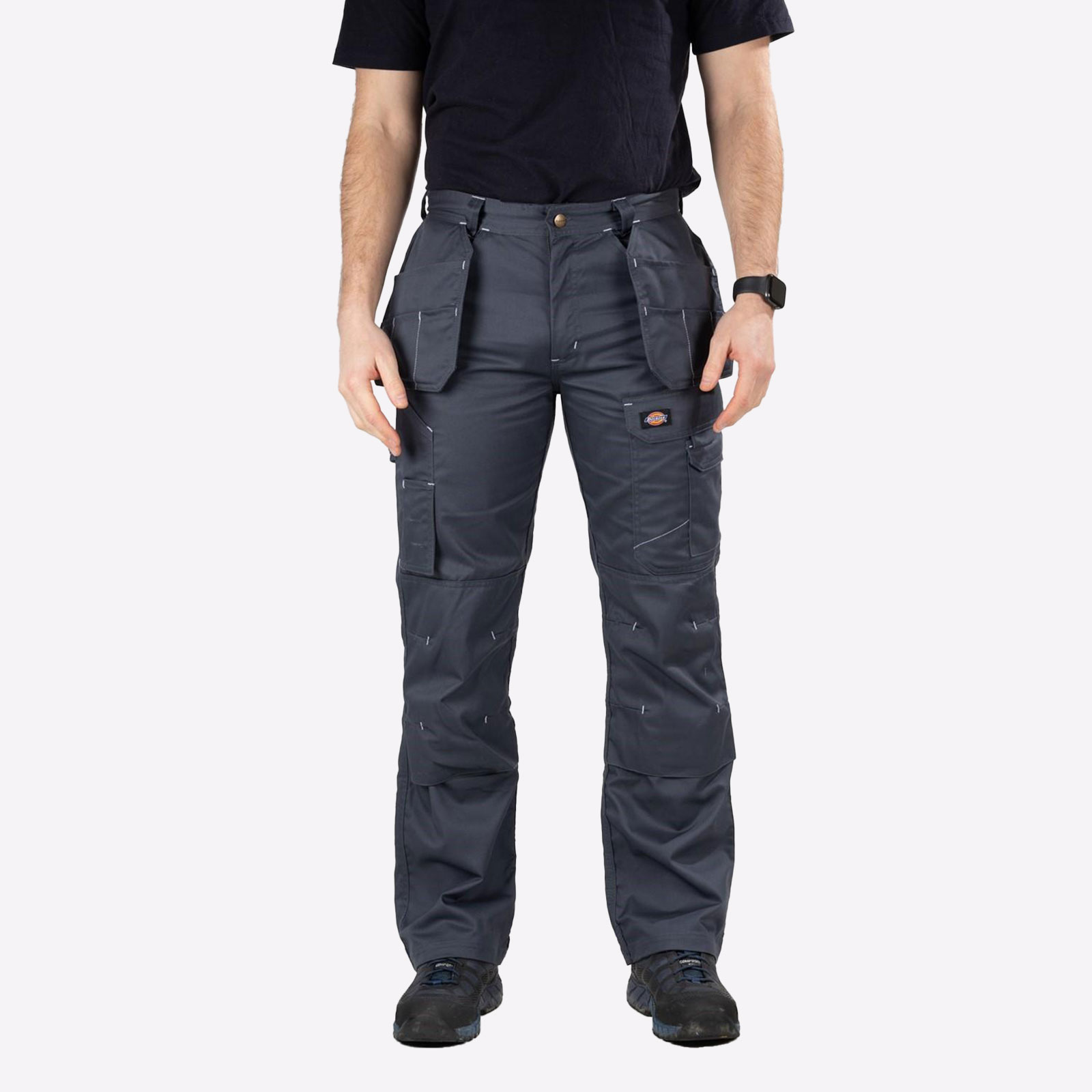 Dickies Redhawk Pro Trousers Men's Size 32 In Thunder Grey