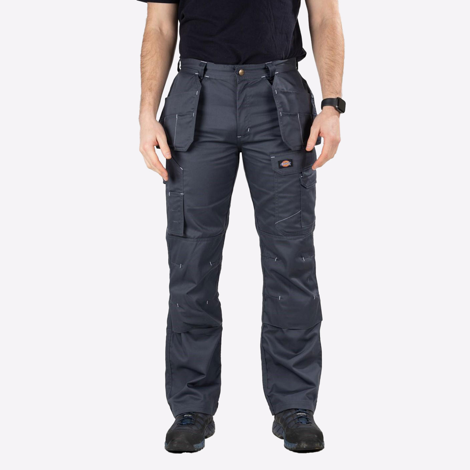 Dickies Redhawk Pro Trousers Men's (Regular Fit) Men's Size 36 In Thunder Grey