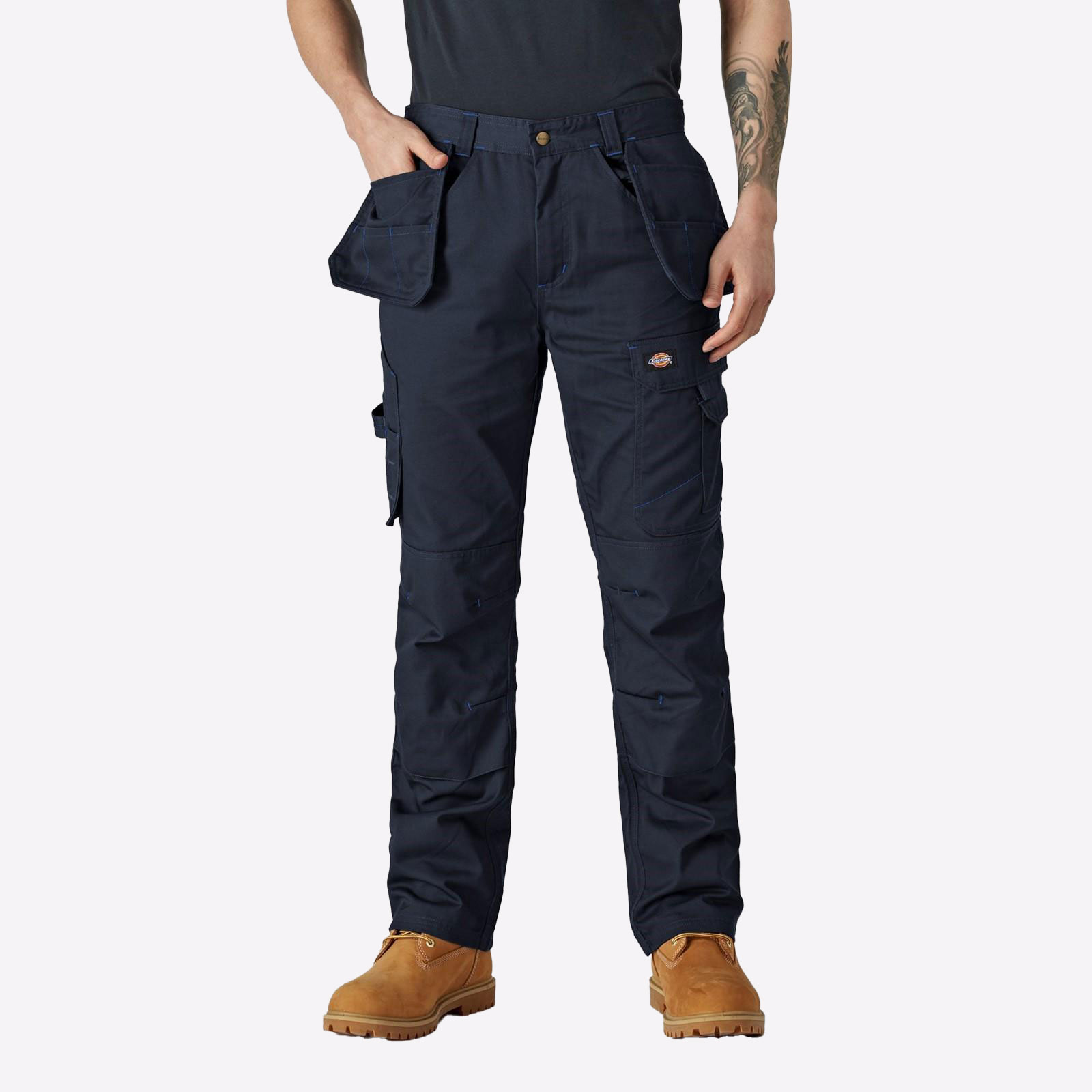 Dickies Redhawk Pro Trousers (Regular) Men's Size 30" In Dark Navy