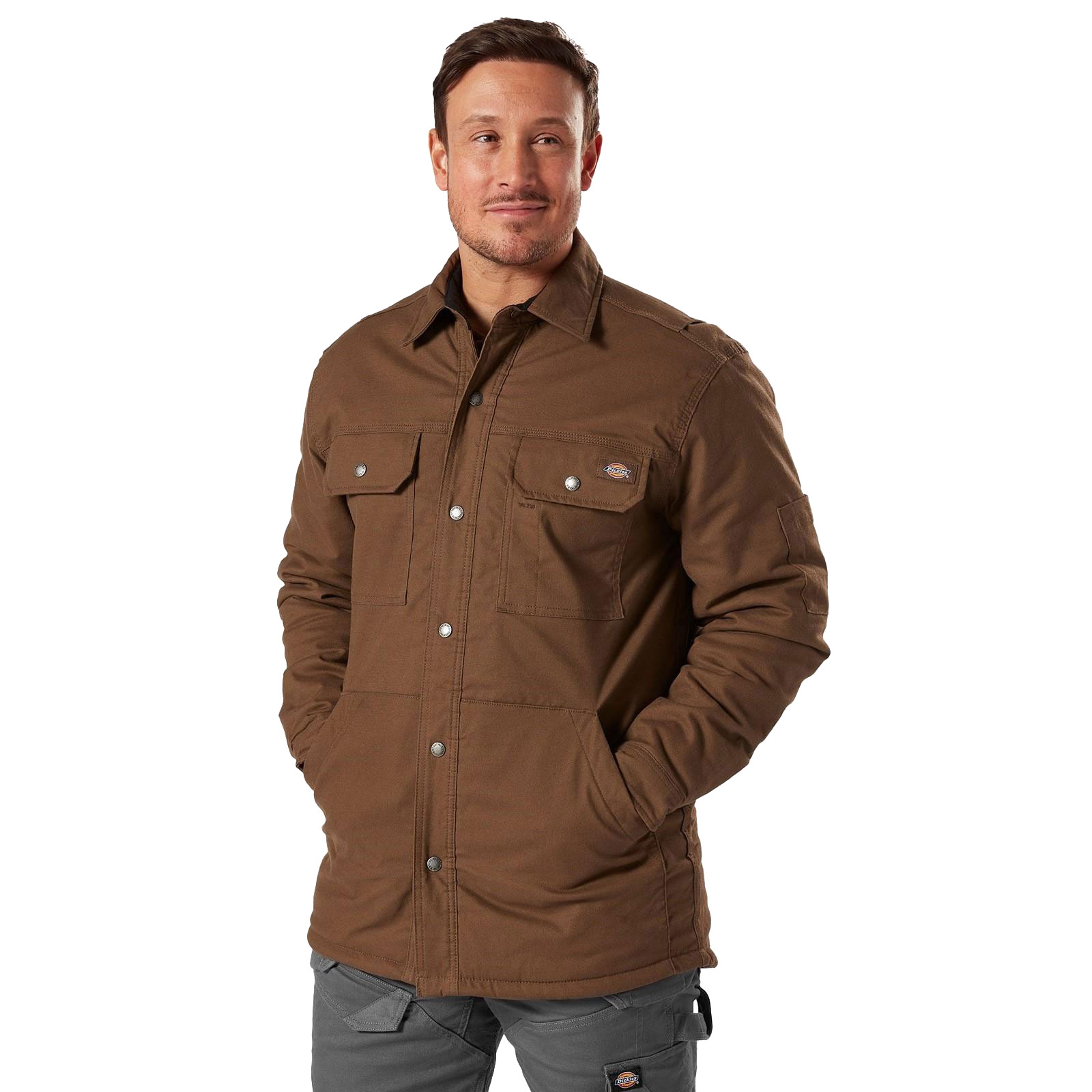 Dickies Flex Duck Shirt Jacket Men's - Timber - Size M
