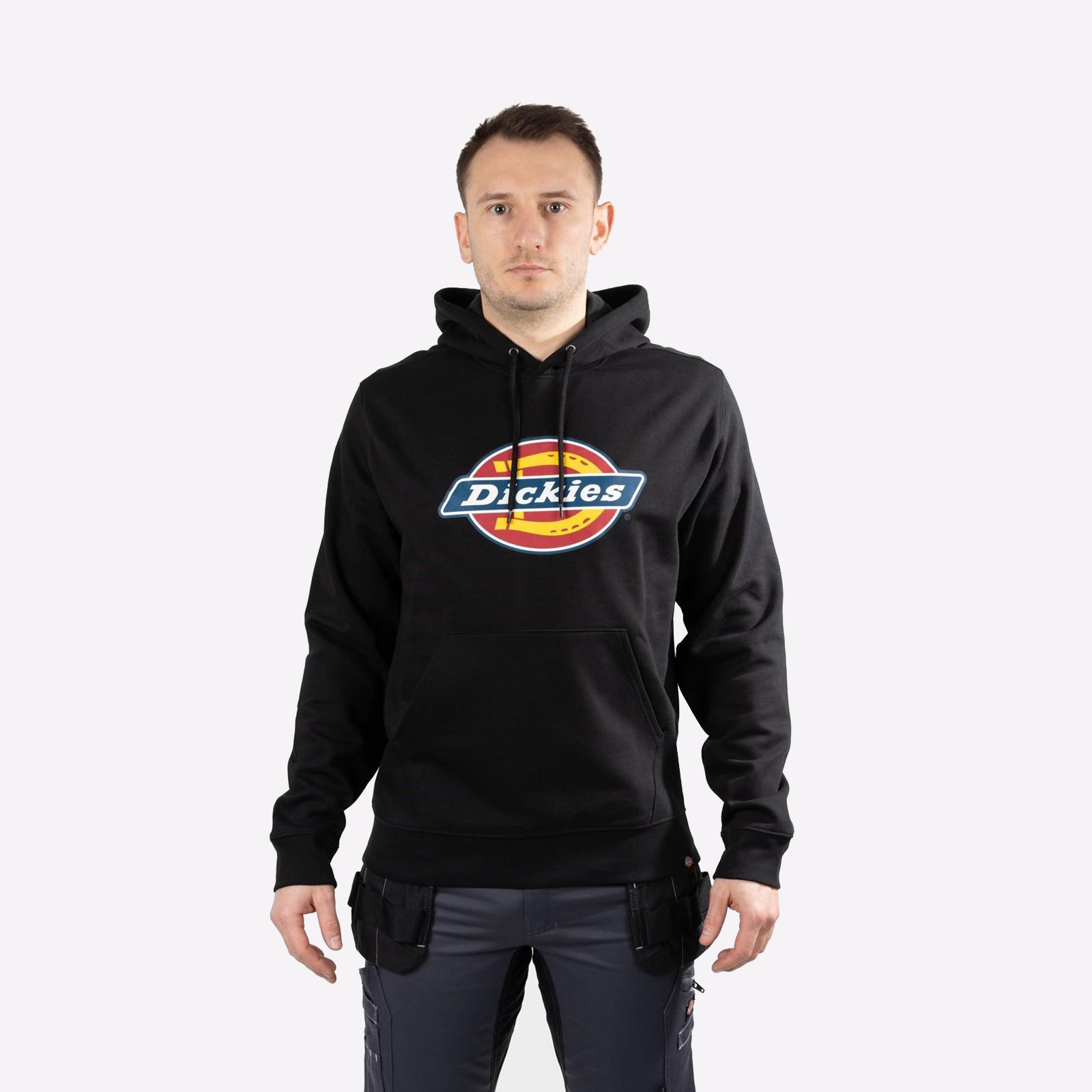 Dickies Logo Graphic Fleece Hoodie Mens  - GRD-36234-67592-08