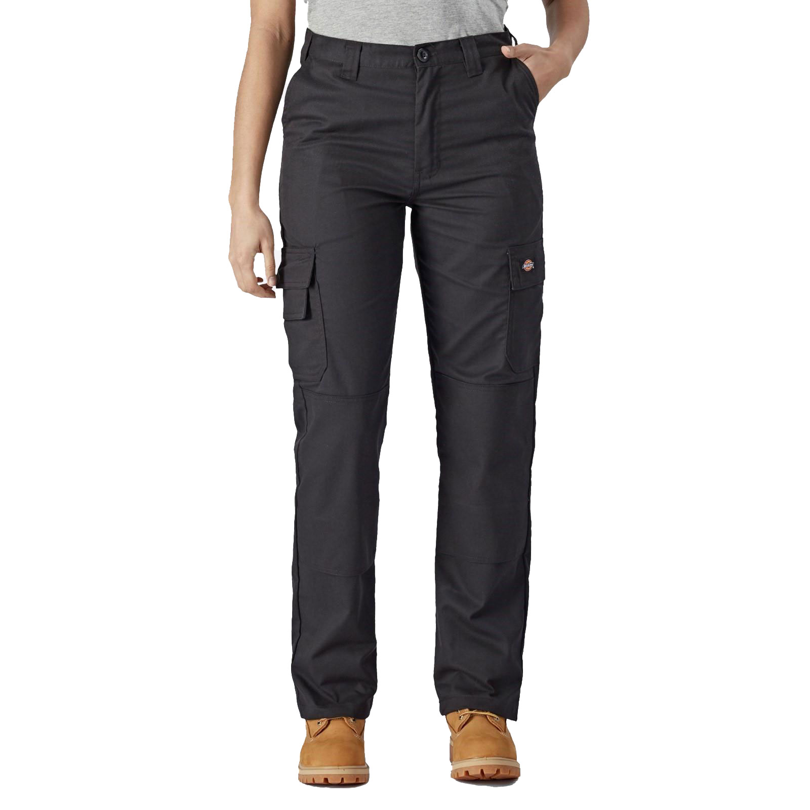 Dickies Everyday Flex Trousers Womens , Size 12 In Black