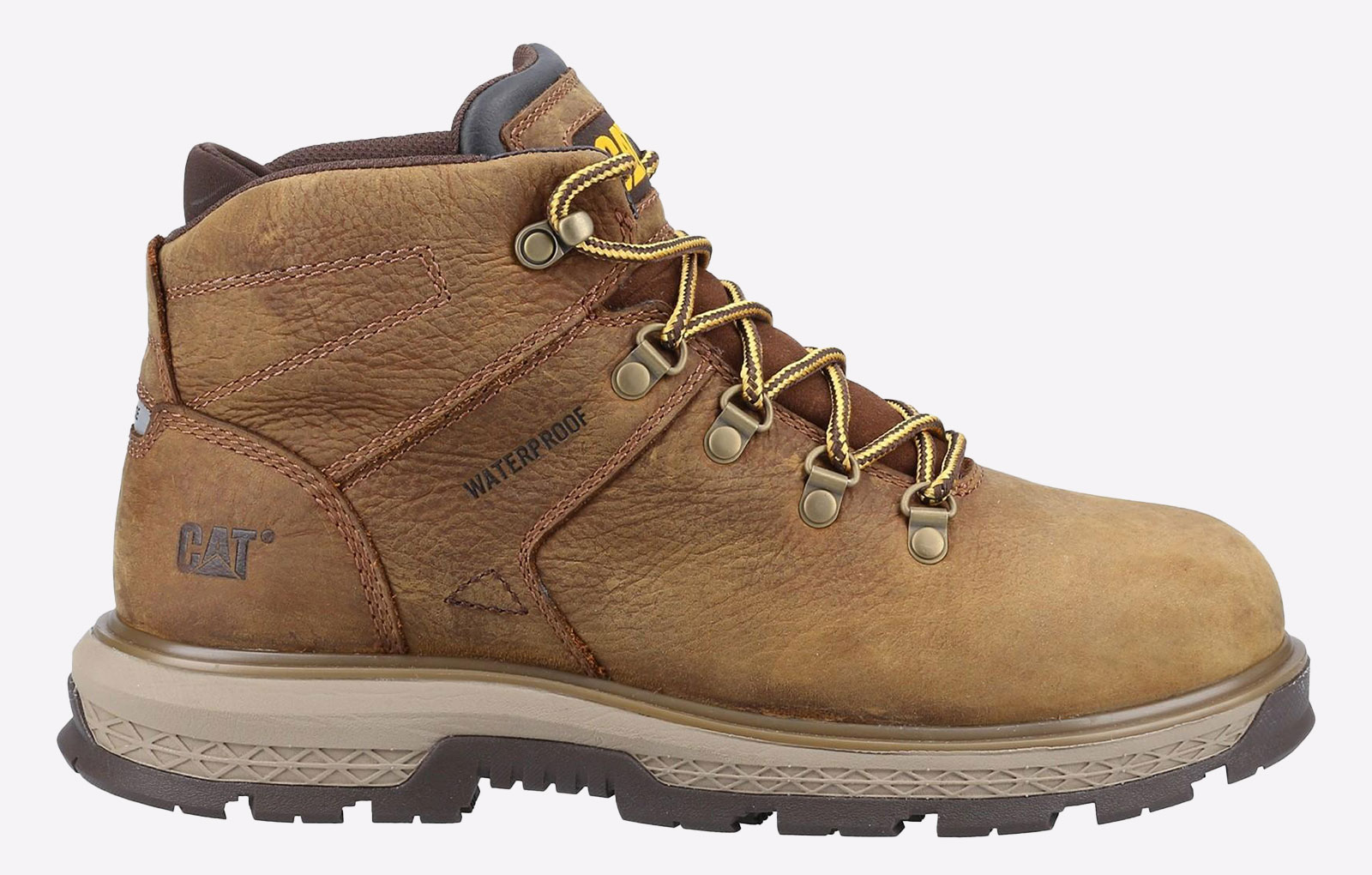 Caterpillar Exposition WATERPROOF Hiker Safety Boots Mens - GRD-36372-67817-10