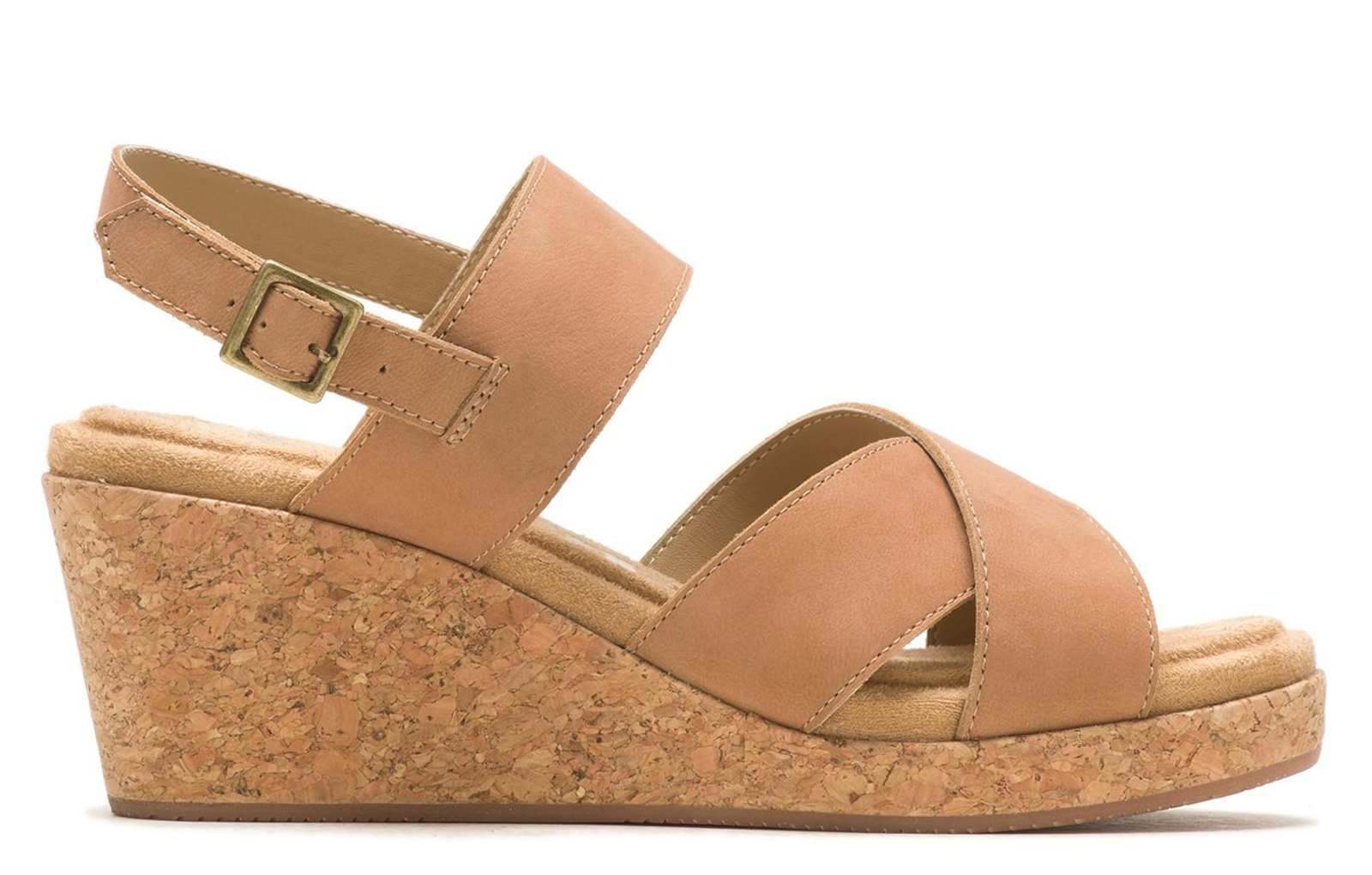 Hush Puppies Willow X Band Womens Sandals | Sandals  | Tan  | UK Size 7