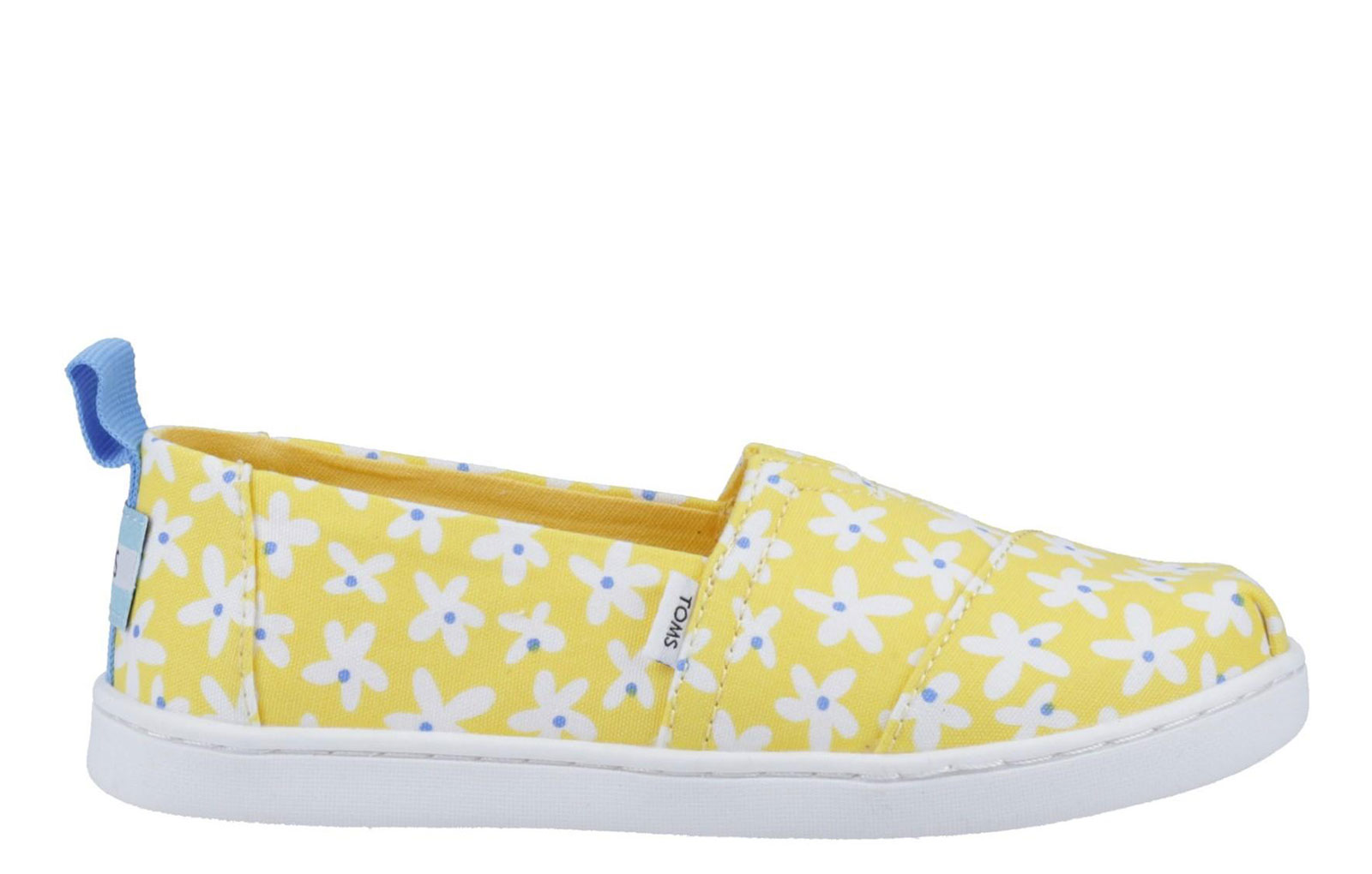 Toms Alpargata Kids Girls Shoes | Slip On Shoes  | Sunny Yellow  | UK Size 12