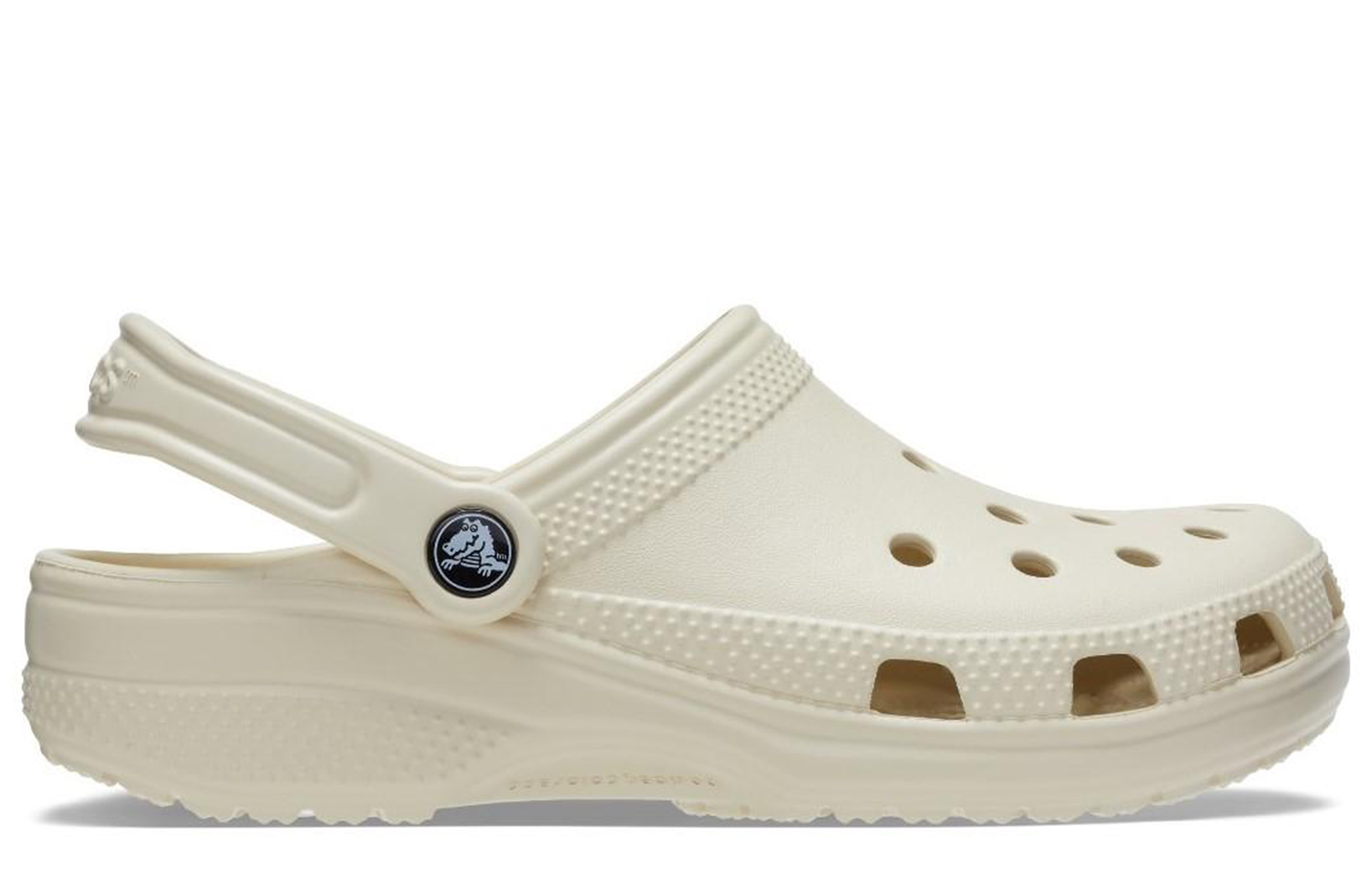 Crocs Classic Unisex Men's | Slip On Shoes  | Bone  | UK Size 8