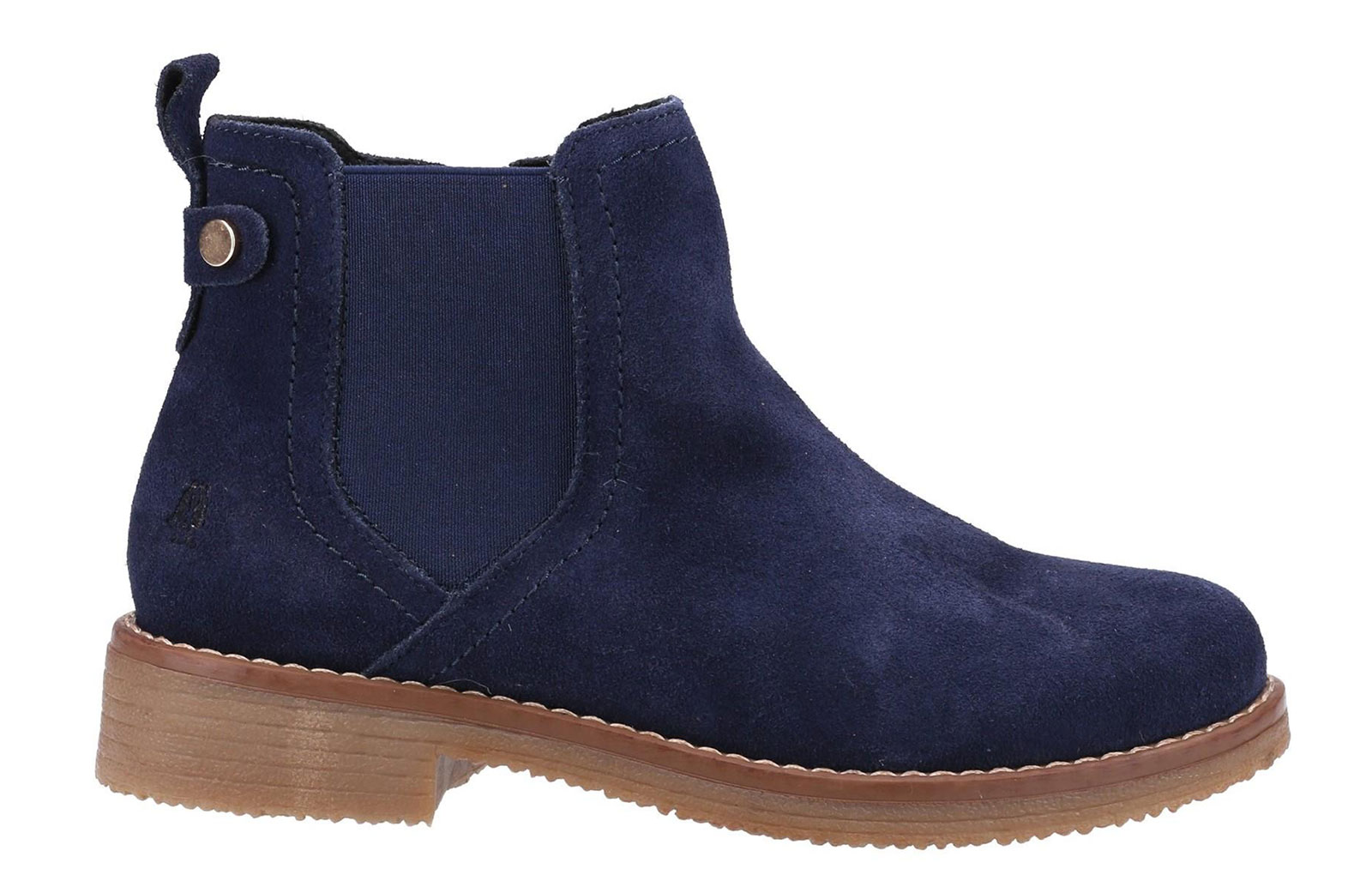 Hush Puppies Maddy Suede Memory Foam Womens Ankle Boots | Boots  | Navy  | UK Size 4