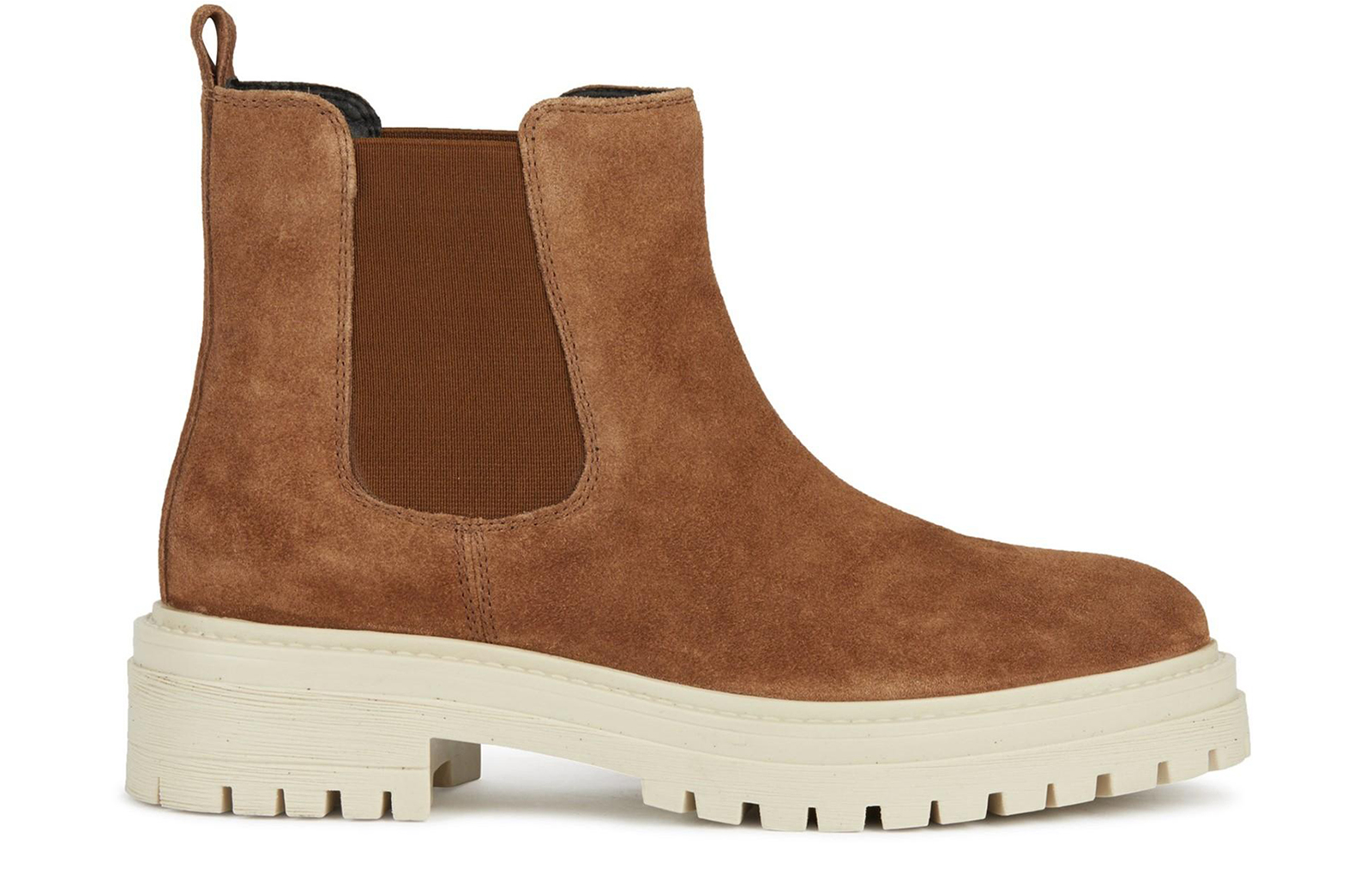 Geox D Iridea B Womens Ankle Boots | Slip On Shoes  | Brown  | UK Size 7.5