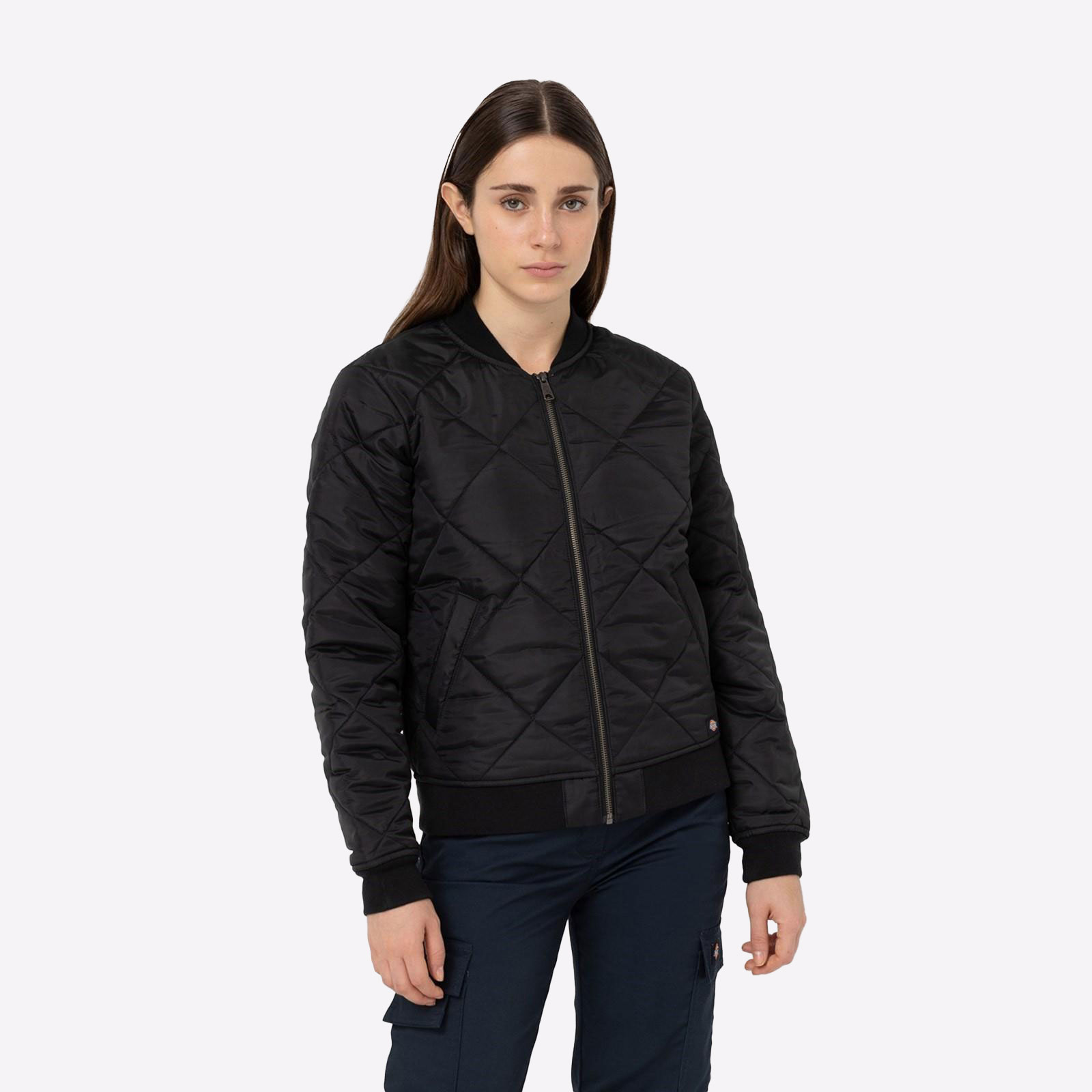 Dickies Quilted Bomber Jacket Womens - GRD-38232-71282-07