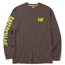 Caterpillar Trademark Banner Men's Long Sleeve T-Shirt | T-Shirt  | Magnet  | UK Size Med