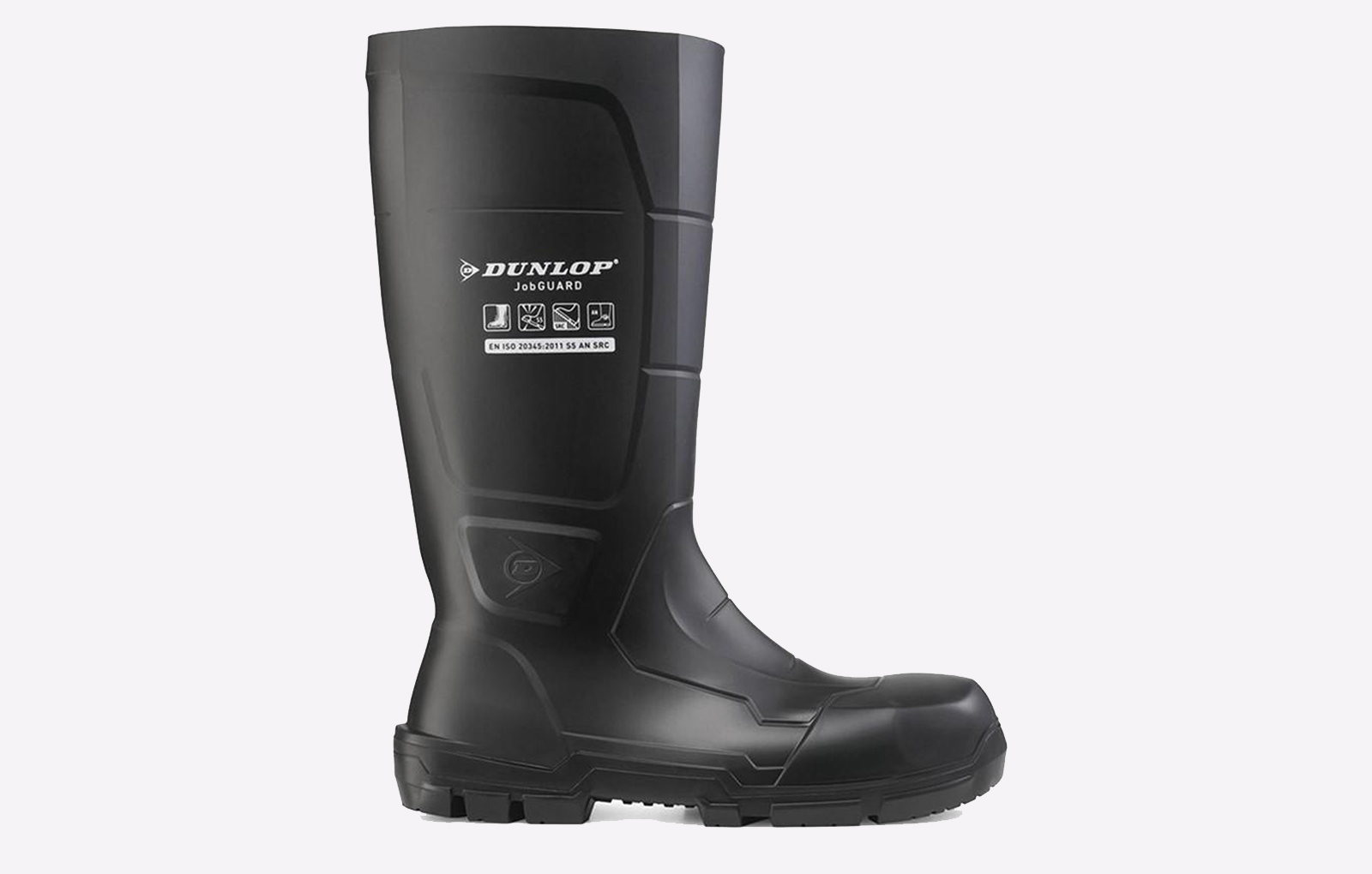 Dunlop Jobguard Full Safety Wellington Unisex Men's | Safety Footwear  | Black  | UK Size 9