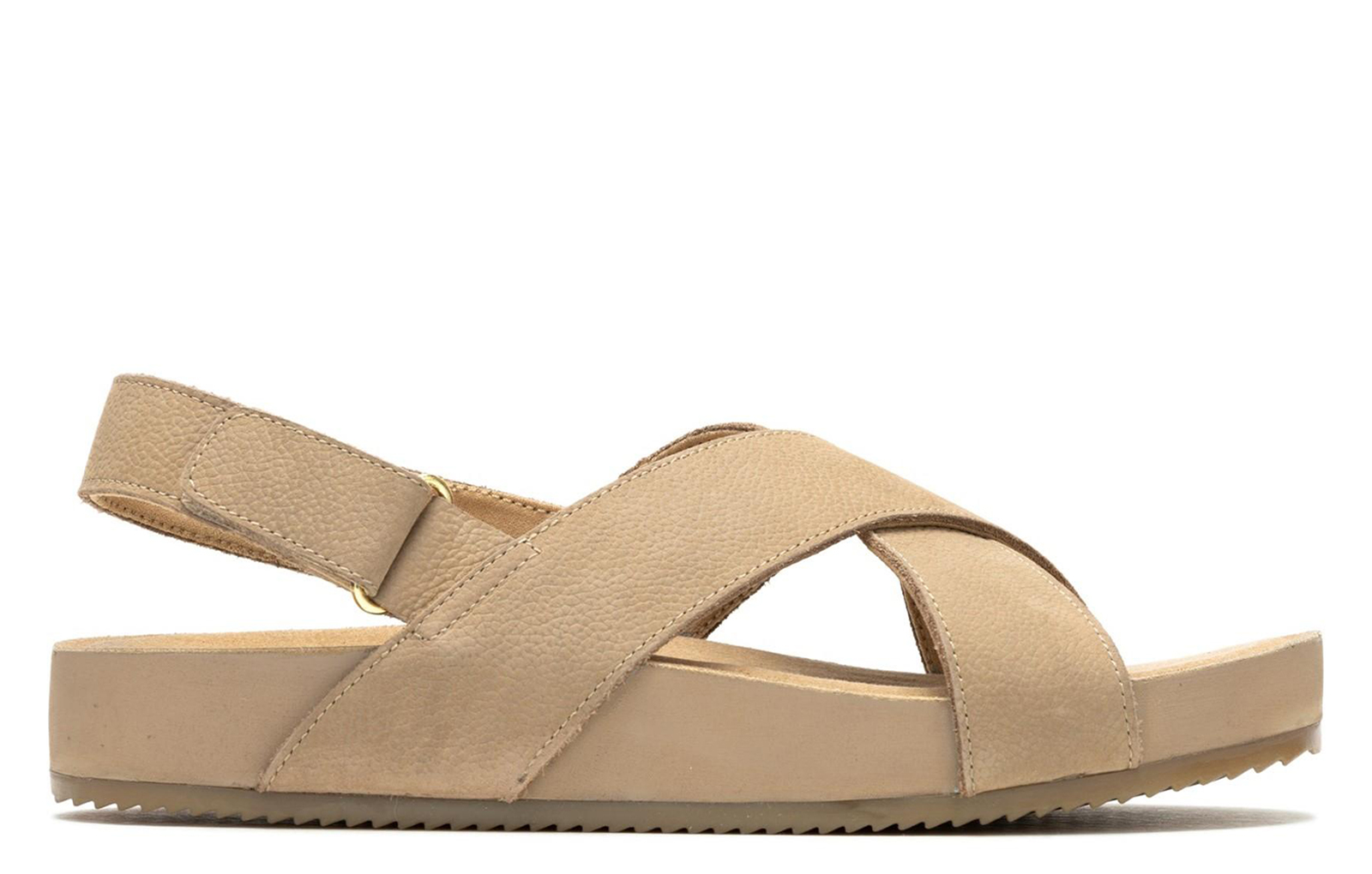 Hush Puppies Mylah Womens Slingback Leather Sandals | Sandals  | Tan  | UK Size 8