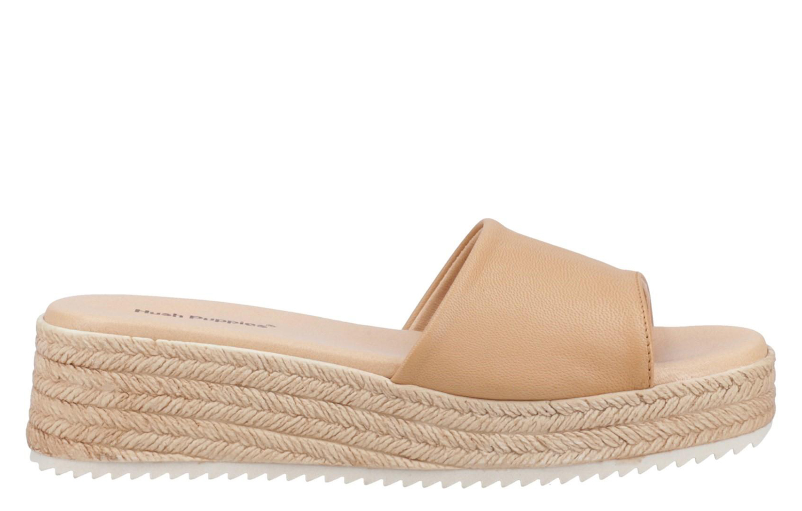 Hush Puppies Robin Slide Womens Sandals Slides, Size 8 In Tan | Sandals  | Tan  | UK Size 8