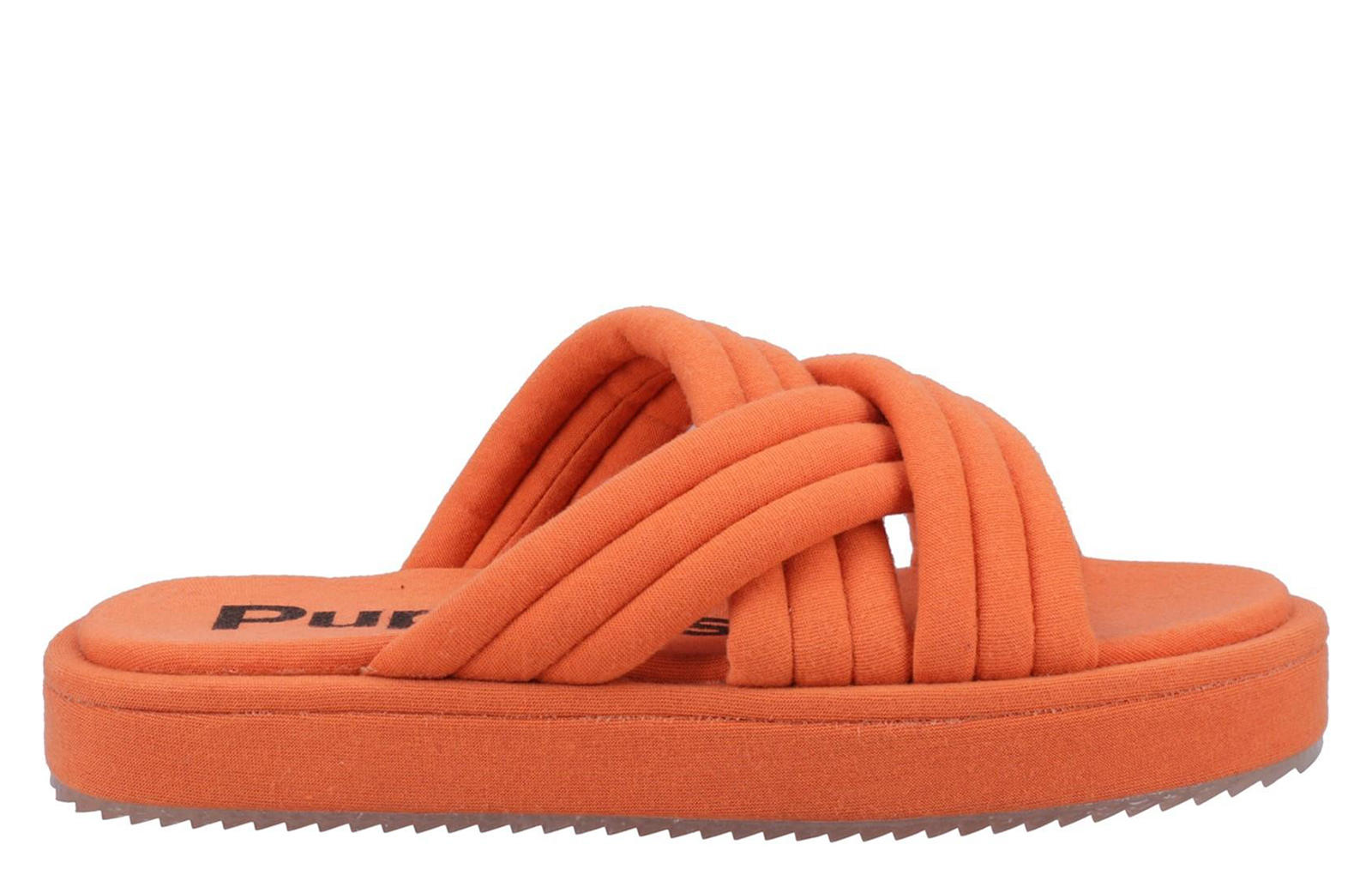 Hush Puppies Womens Sienna Slides Slides, Size 8 In Orange | Slip On Shoes  | Orange  | UK Size 8