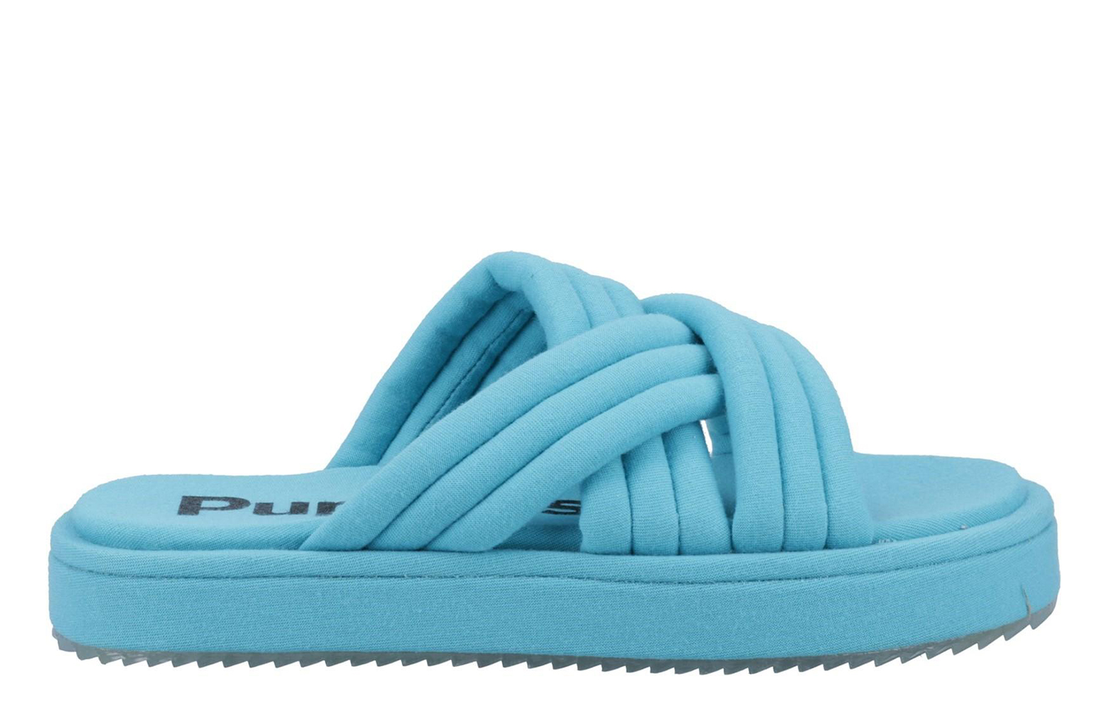 Hush Puppies Sienna Womens Sandals Slides, Size 7 In Turquoise | Sandals  | Turquoise  | UK Size 7