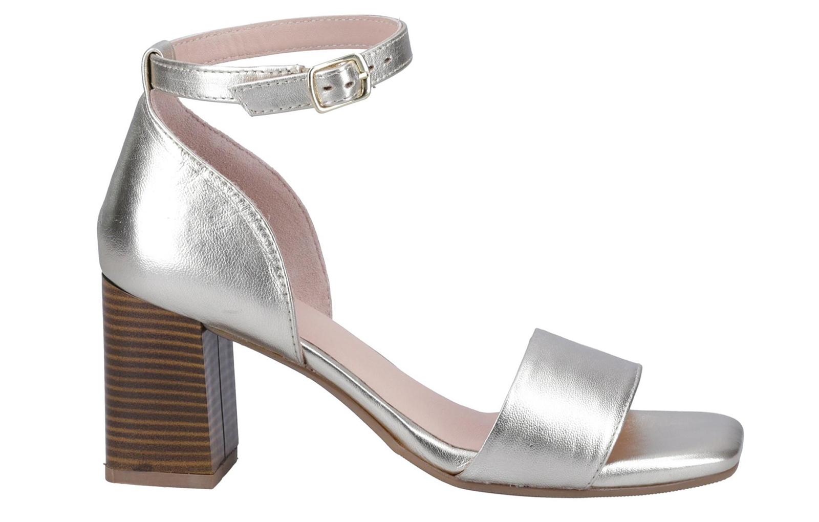 Hush Puppies Kelsey Womens Leather Sandals | Sandals  | Gold  | UK Size 8
