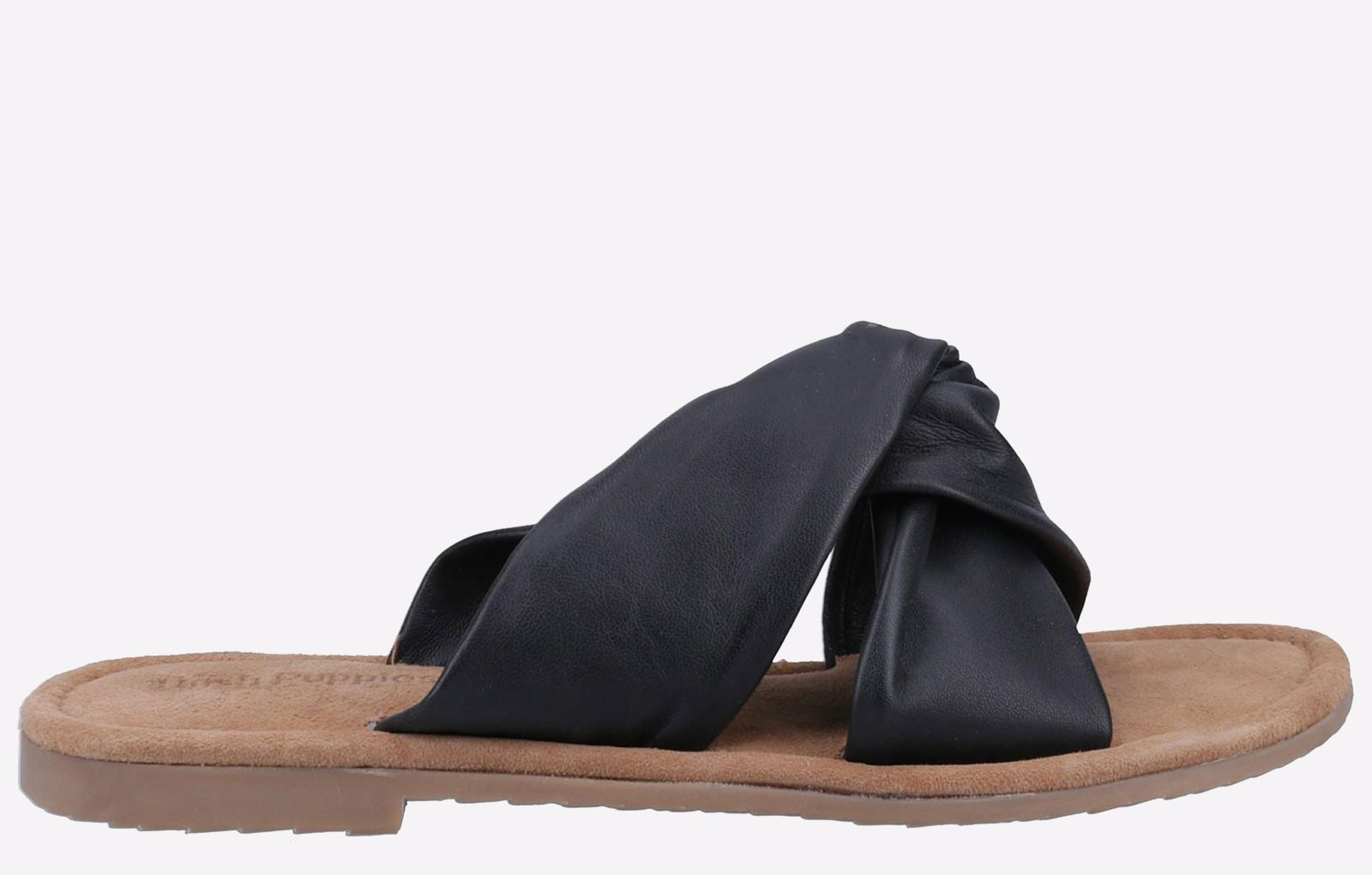 Hush Puppies Amy Memory Foam Womens Sandals | Slip On Shoes  | Black  | UK Size 3
