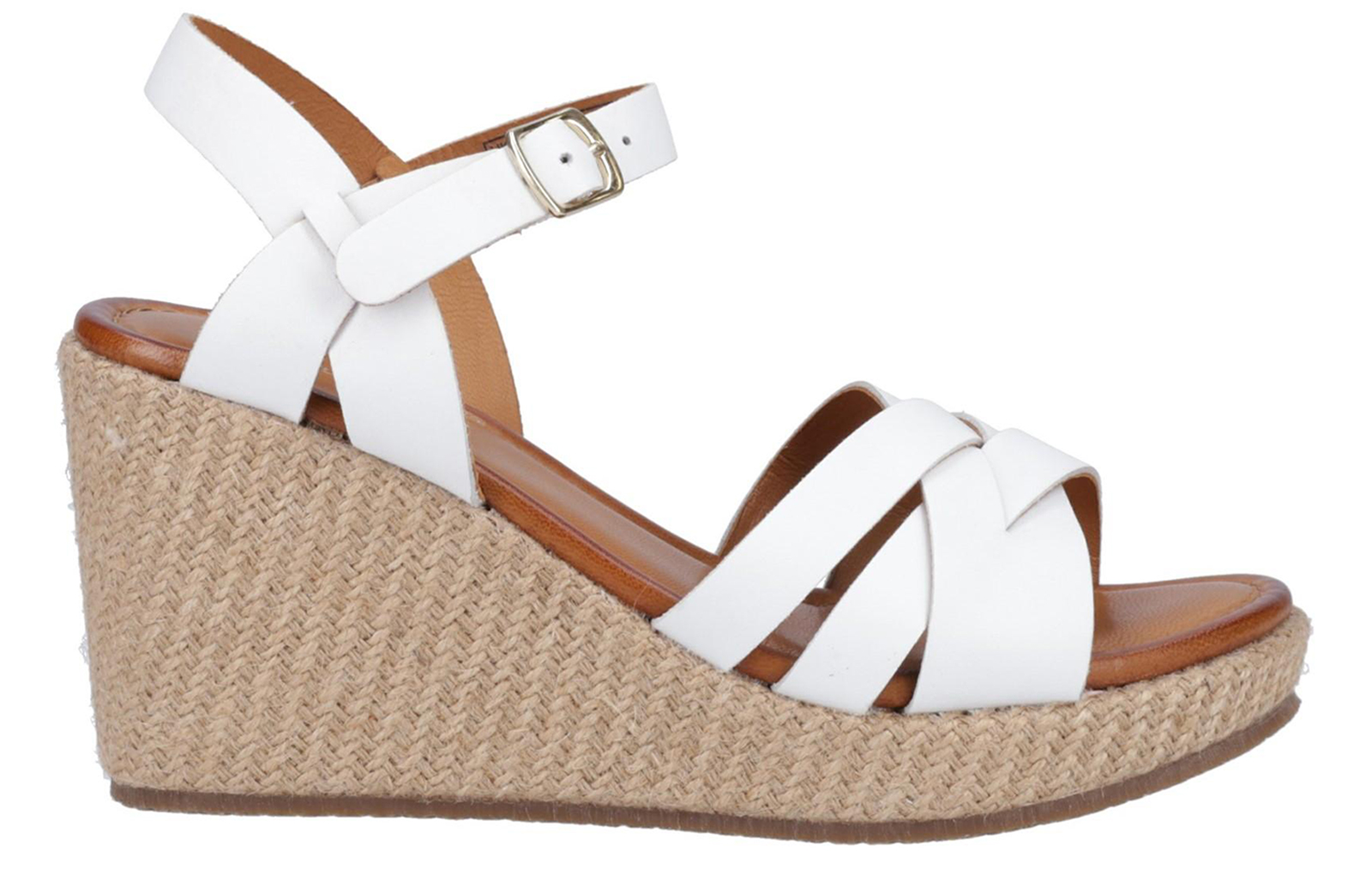 Hush Puppies Phoebe Womens Leather Sandals Men's | Sandals  | White  | UK Size 8