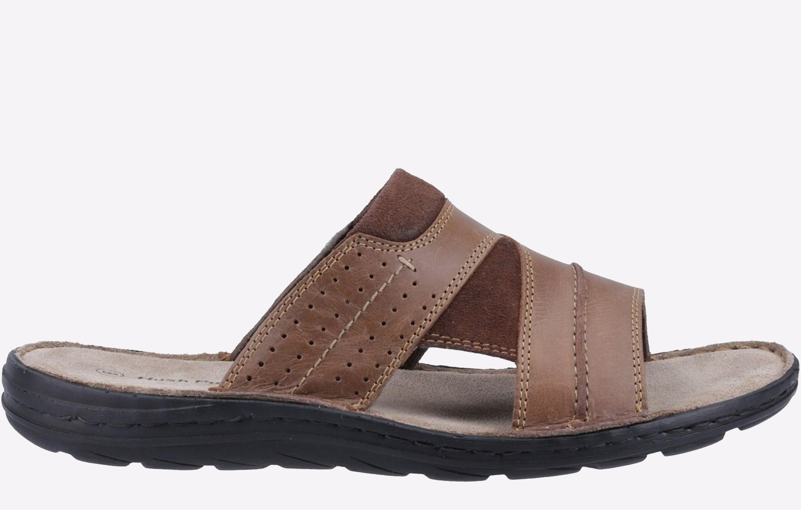 Hush Puppies Archer Leather Men's Sandals Men's | Sandals  | Tan  | UK Size 8