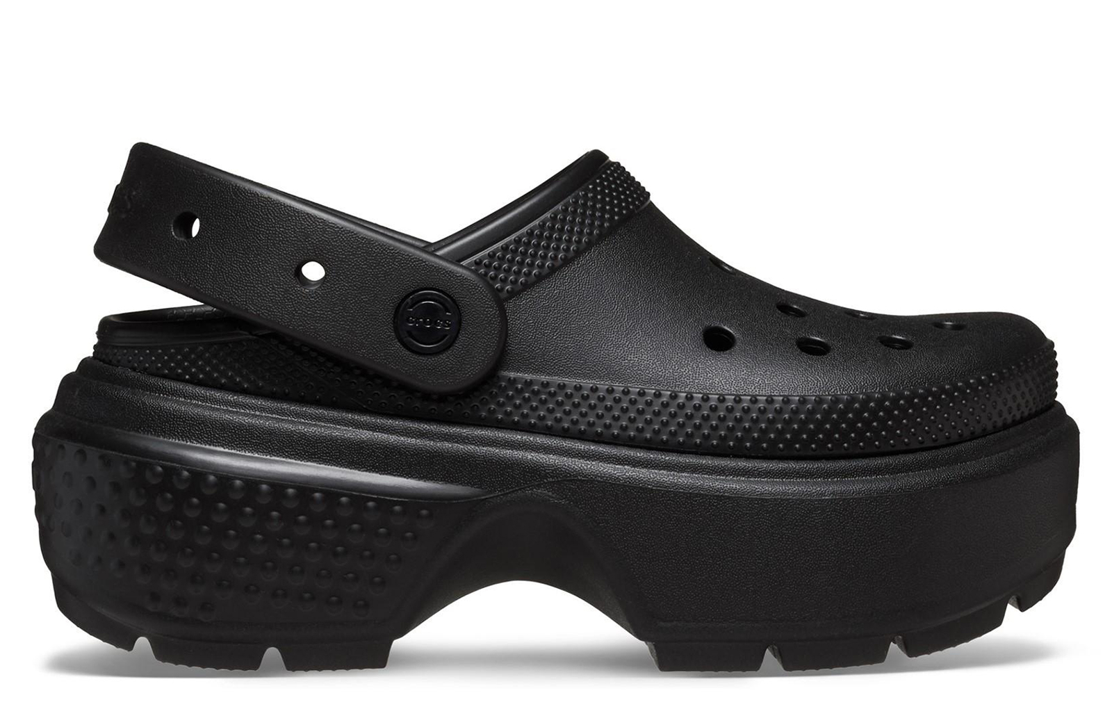 Crocs Stomp Clog Womens | Sandals  | Black  | UK Size 8
