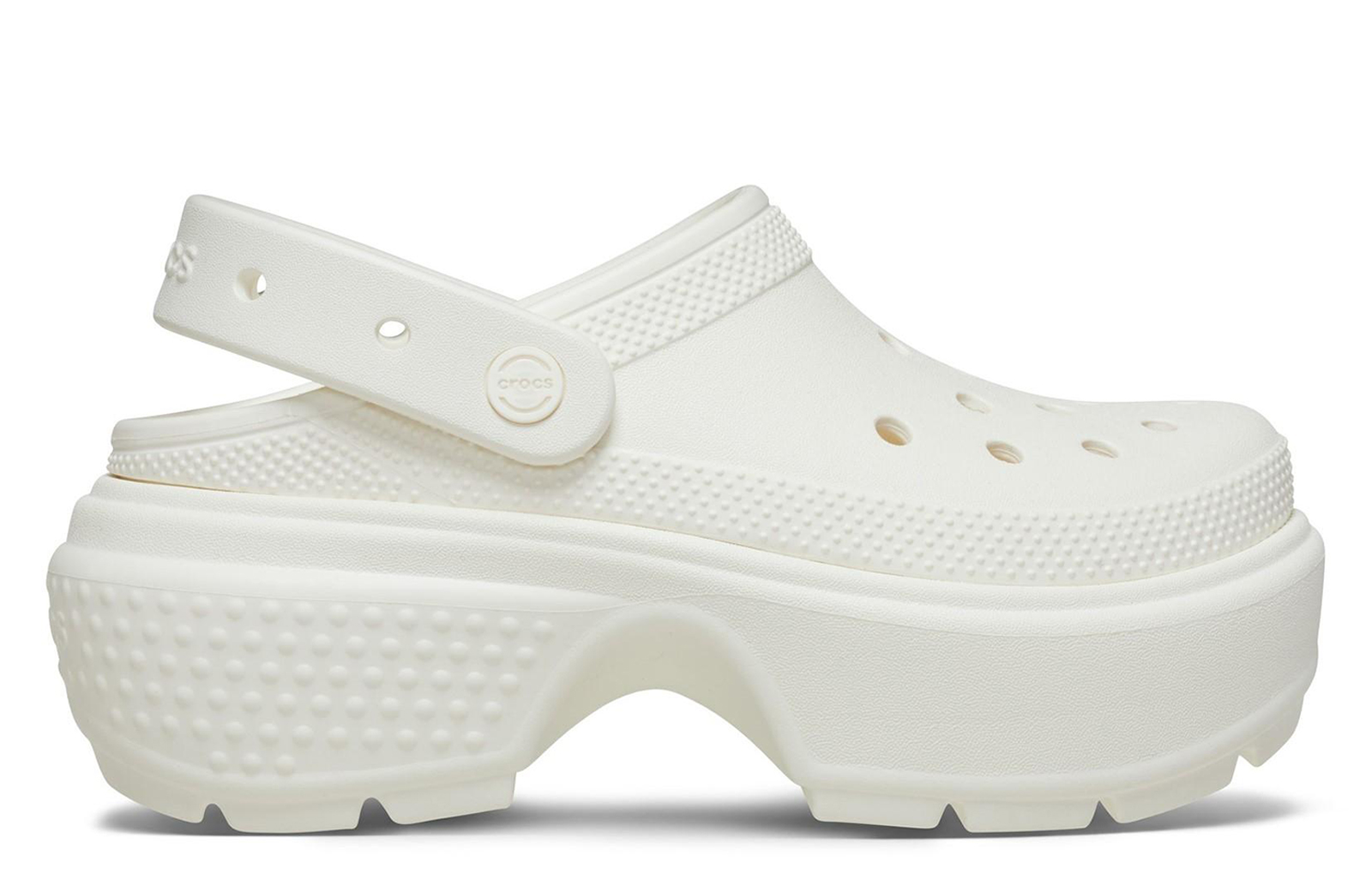 Crocs Stomp Clog Womens | Sandals  | Chalk  | UK Size 7