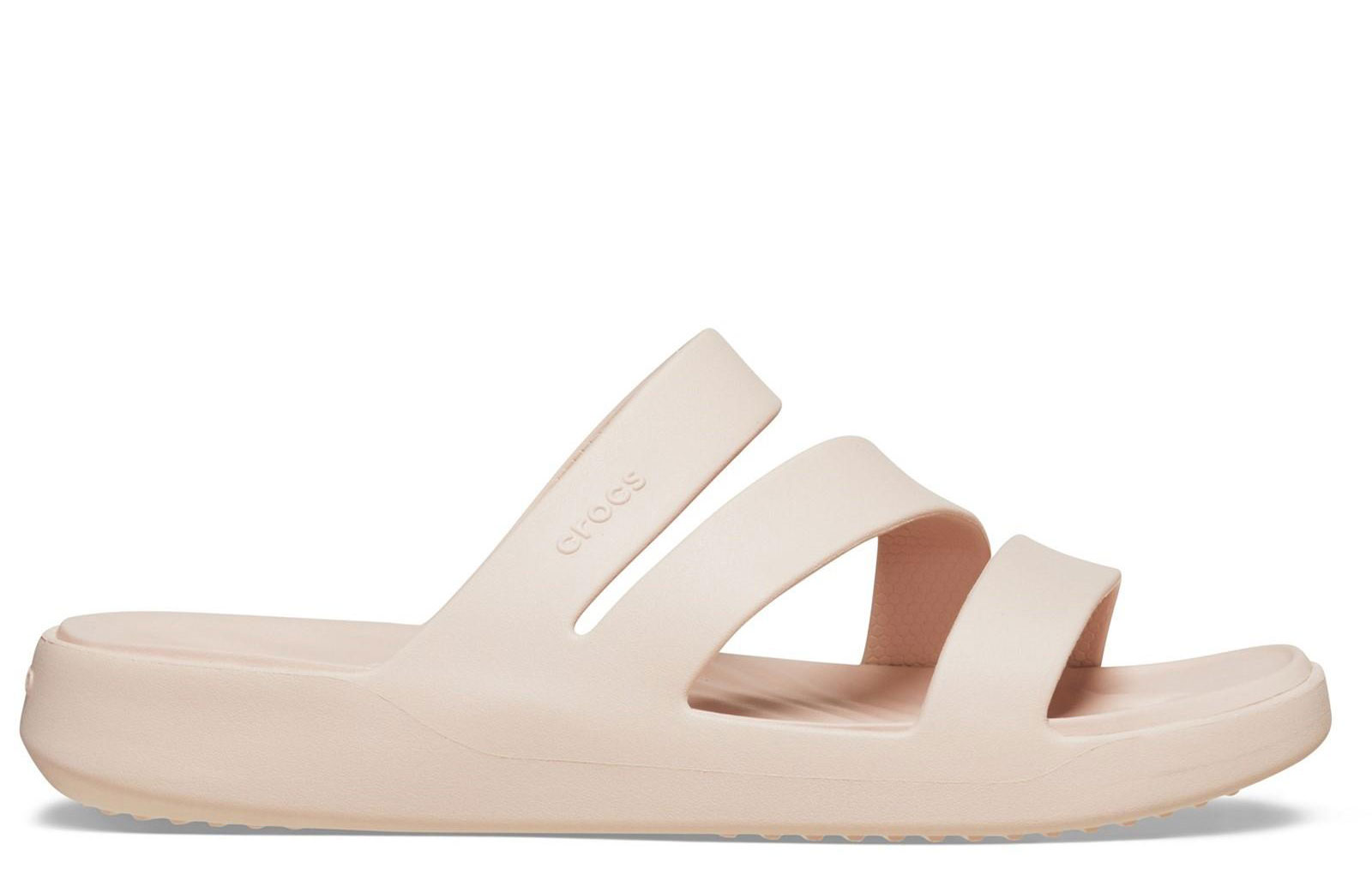 Crocs Getaway Strappy Womens Mule | Slip On Shoes  | Quartz  | UK Size 7