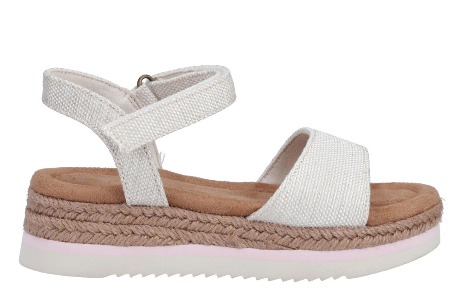 Toms Diana Kids Sandals | Slip On Shoes  | Natural  | UK Size 11