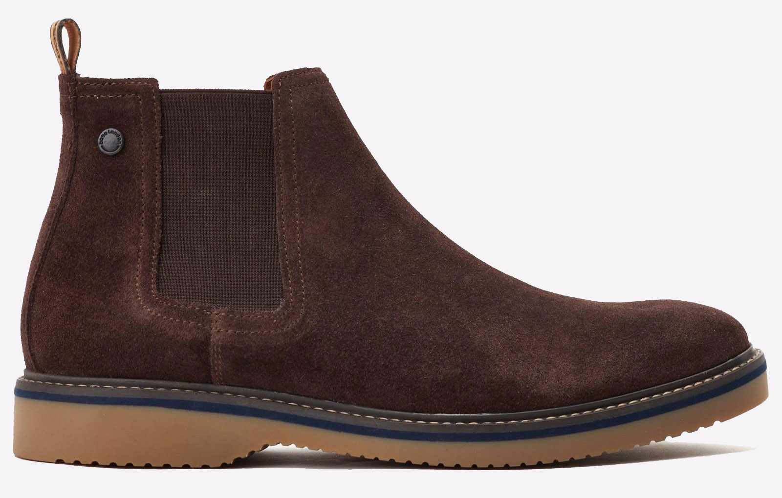 Base London Hooper Suede Chelsea Boots Mens - GRD-39150-73126-13