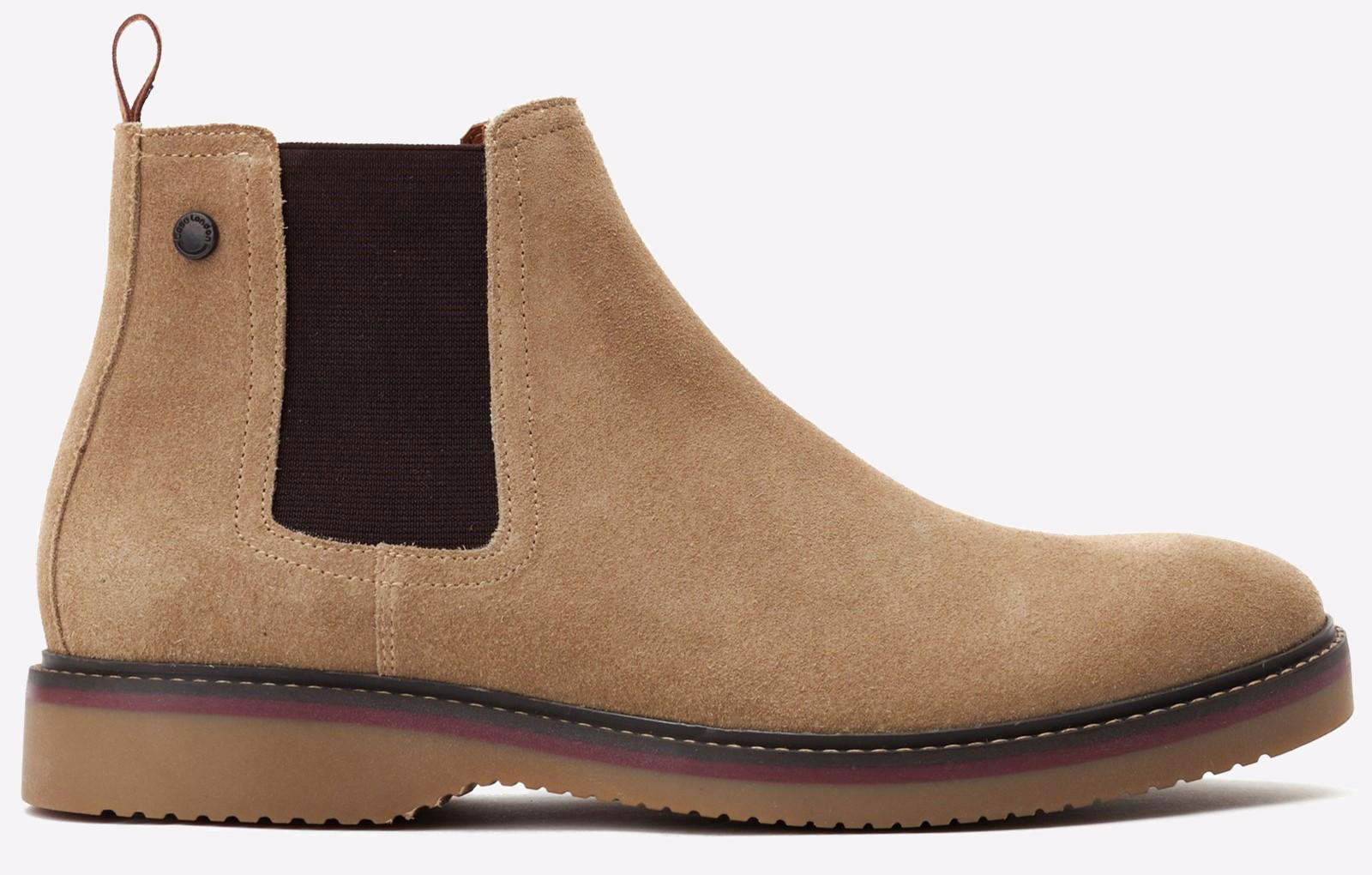 Base London Hooper Suede Chelsea Boots Mens - GRD-39150-73127-13