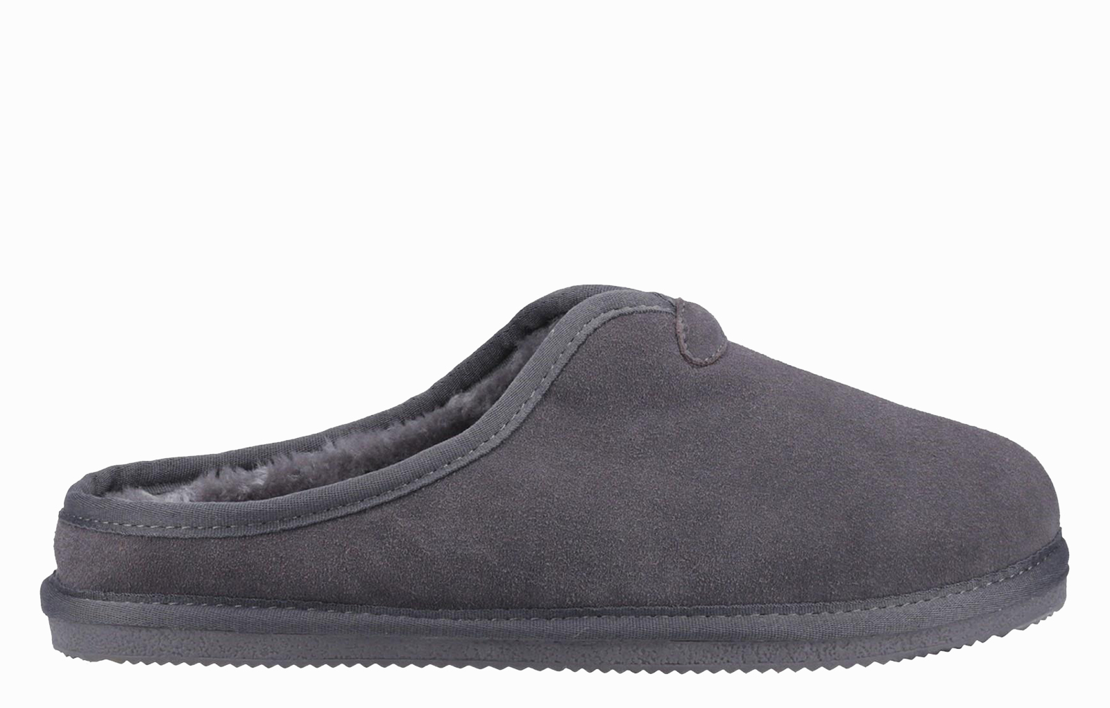 Hush Puppies Conrad Memory Foam Men's Slippers Men's | Slip On Shoes | Grey | UK Size 9