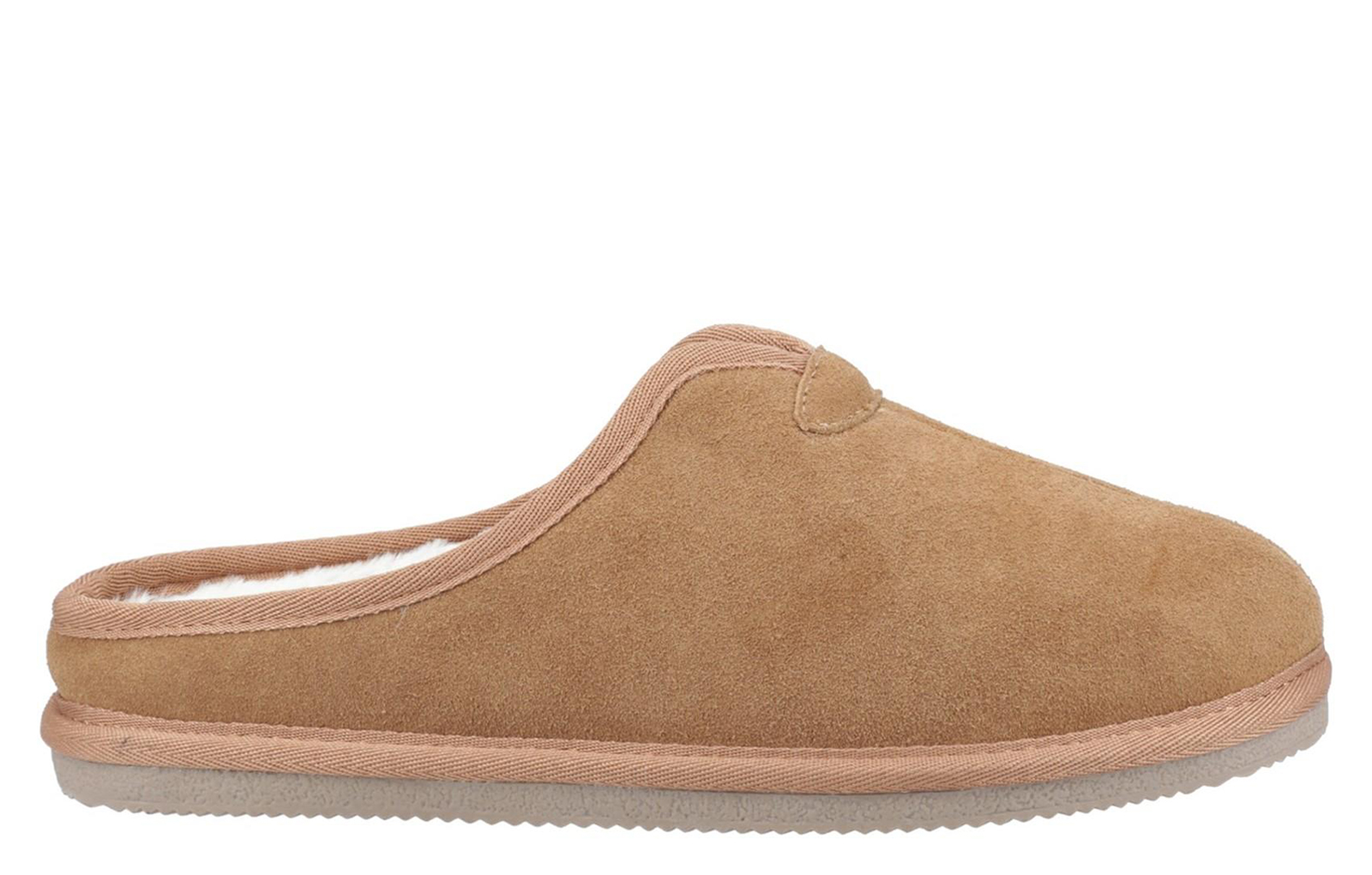 Hush Puppies Conrad Men's Suede Memory Foam Slippers Men's | Slippers  | Tan  | UK Size 8