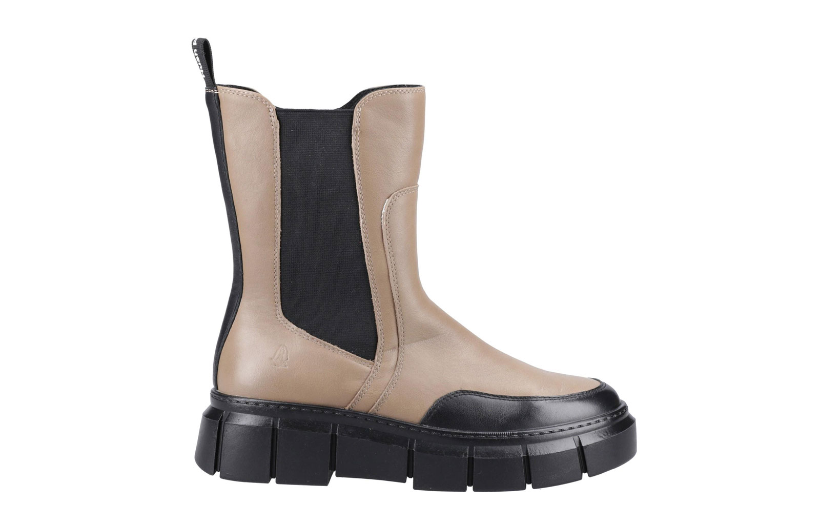 Hush Puppies Fleur Memory Foam Womens Boots | Slip On Shoes | Mocha | UK Size 8