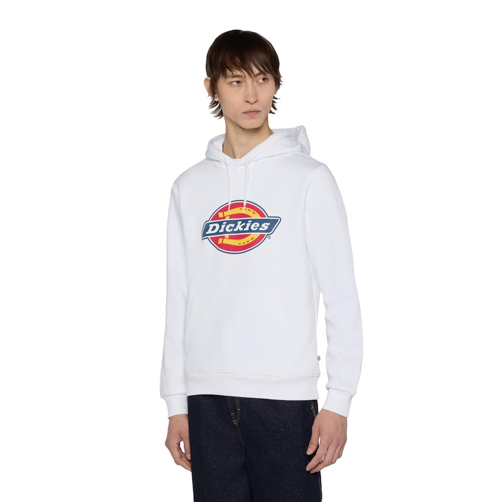Dickies Icon Logo Hoodie Men's (Slim Fit) | Hoodies  | White  | UK Size XL