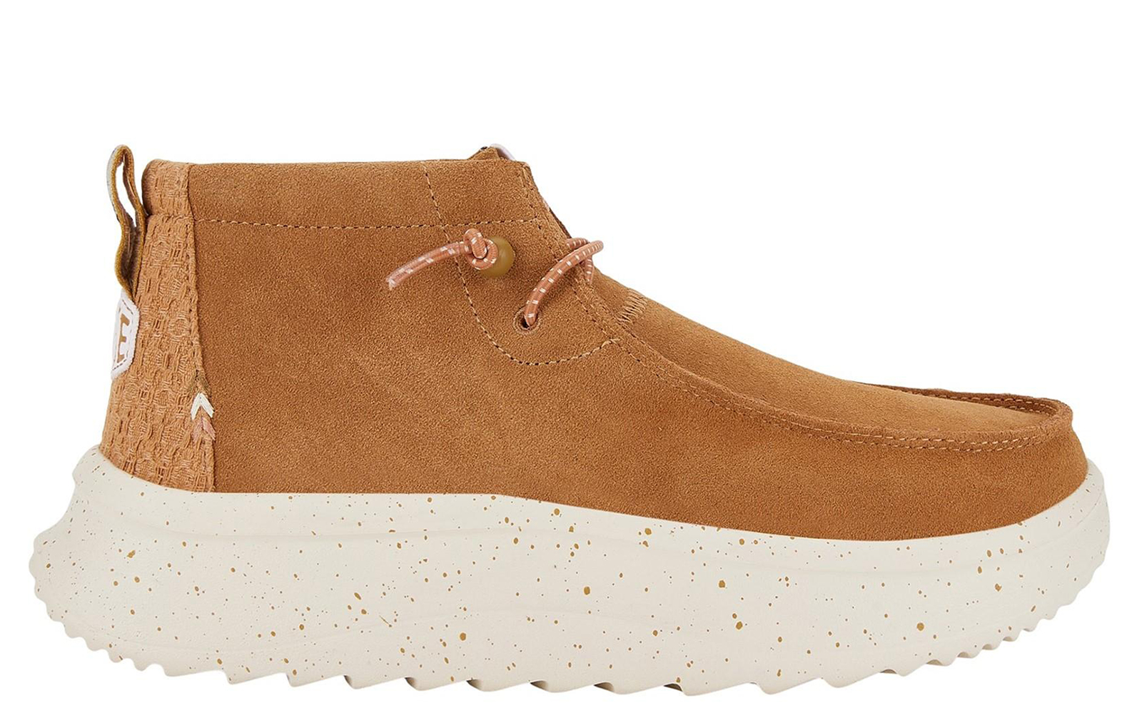 Hey Dude Wendy Womens Suede Leather Ankle Boots | Boots  | Chestnut  | UK Size 6