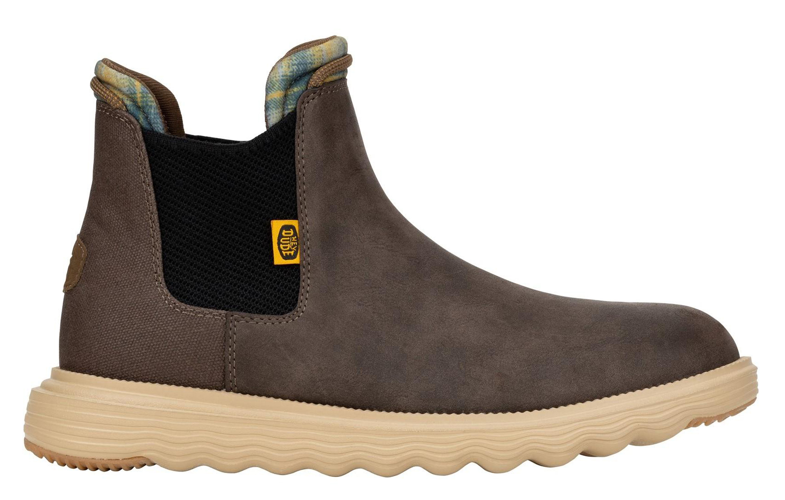 Hey Dude Branson Men's Classic Boots | Boots  | Desert Brown  | UK Size 8