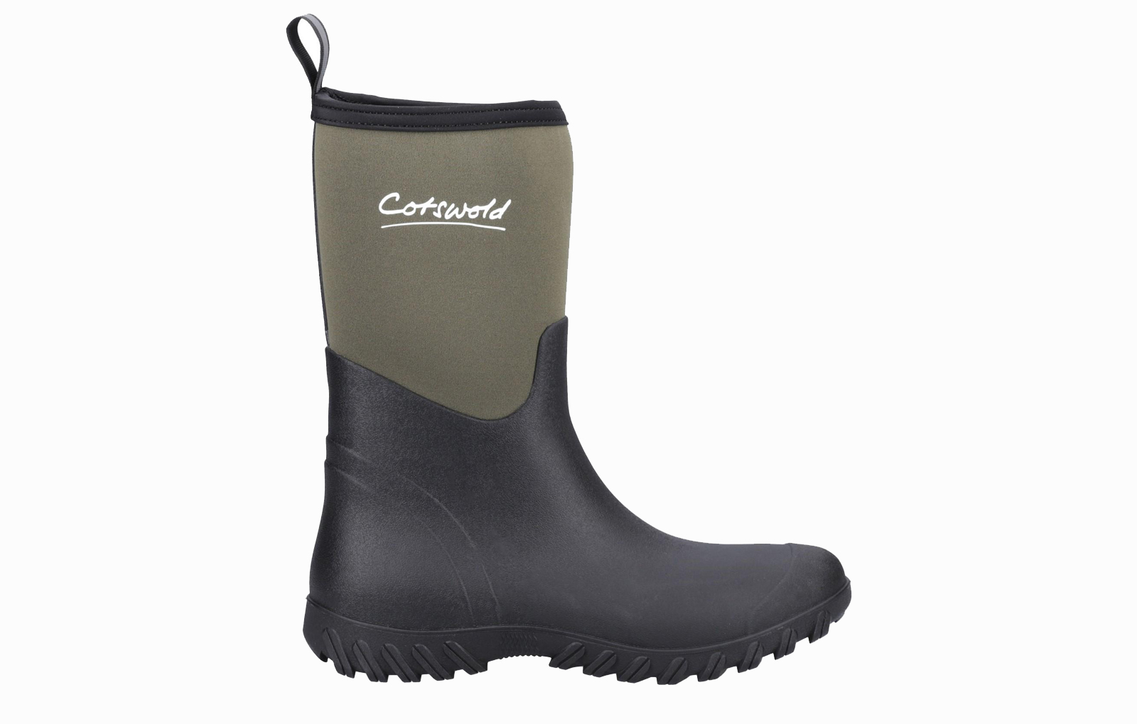 Cotswold Ashmead Wellingtons Womens | Slip On Shoes  | Green  | UK Size 8