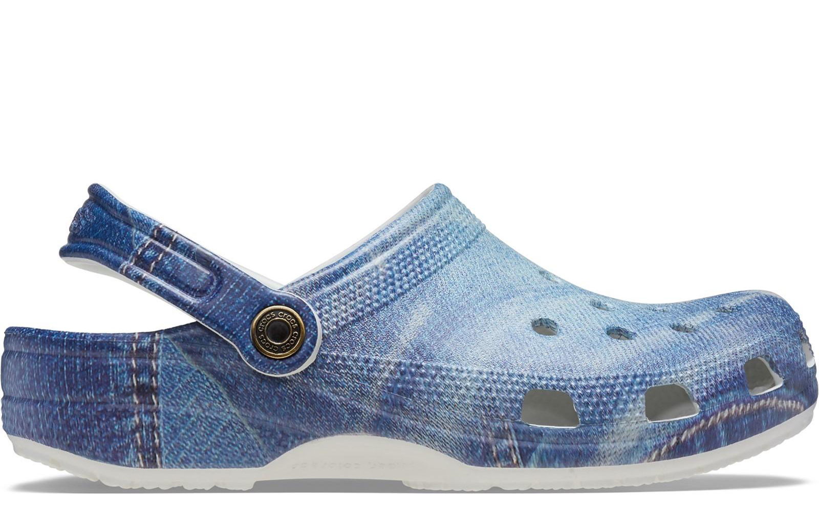 Crocs Classic Denim Clog Unisex Men's | Crocs  | Moonlight  | UK Size 4