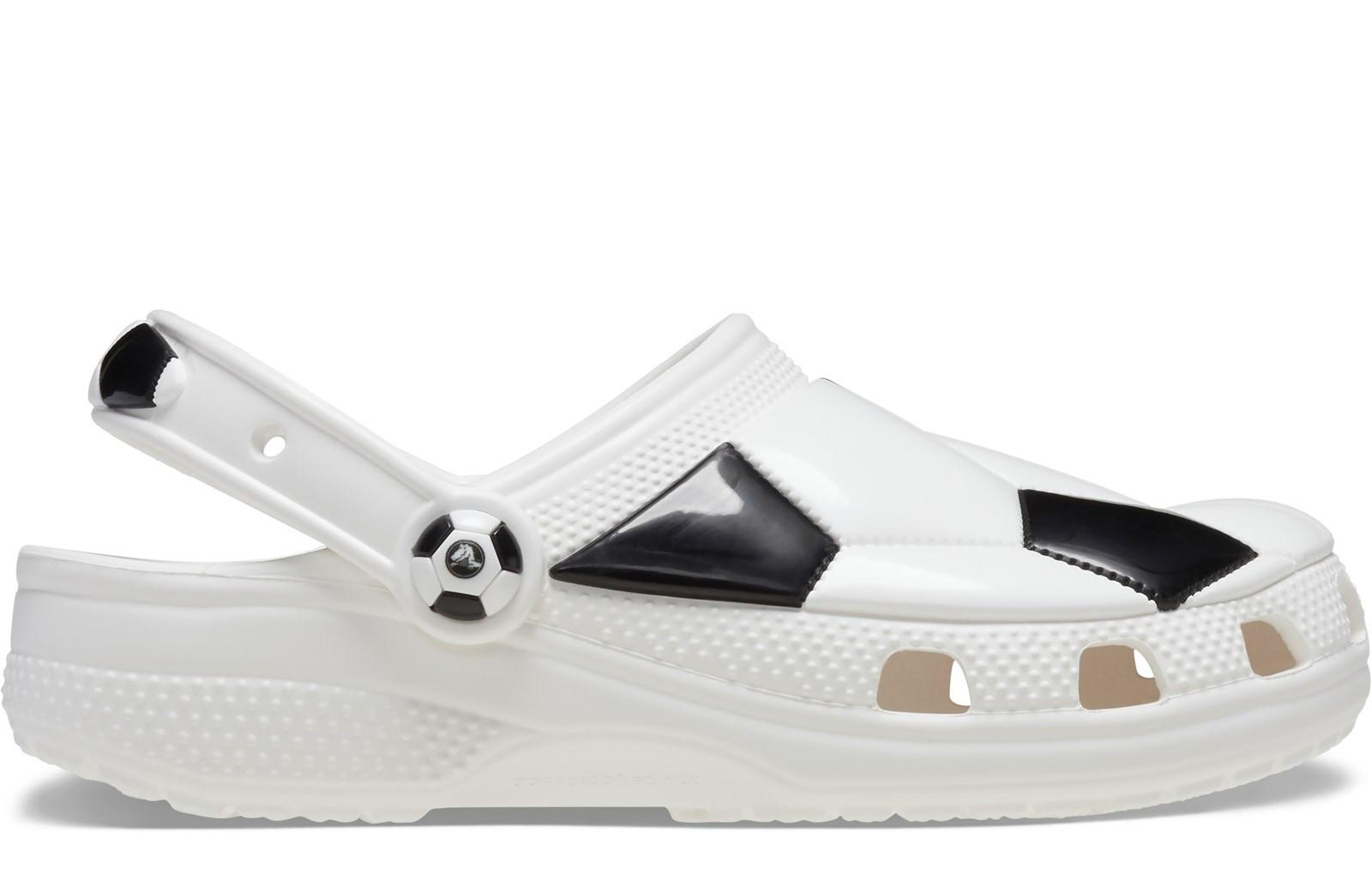 Crocs Classic Fun Lab Clog Kidss | Slip On Shoes  | White/Black  | UK Size 12