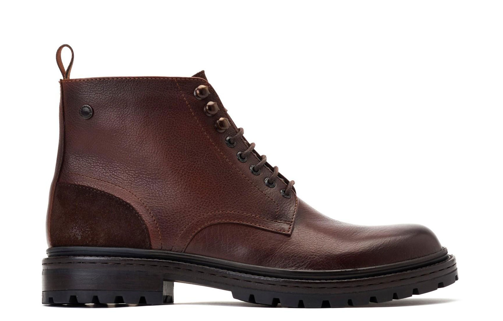 Base London Dettori Men's Work Boots | Boots  | Brown  | UK Size 8