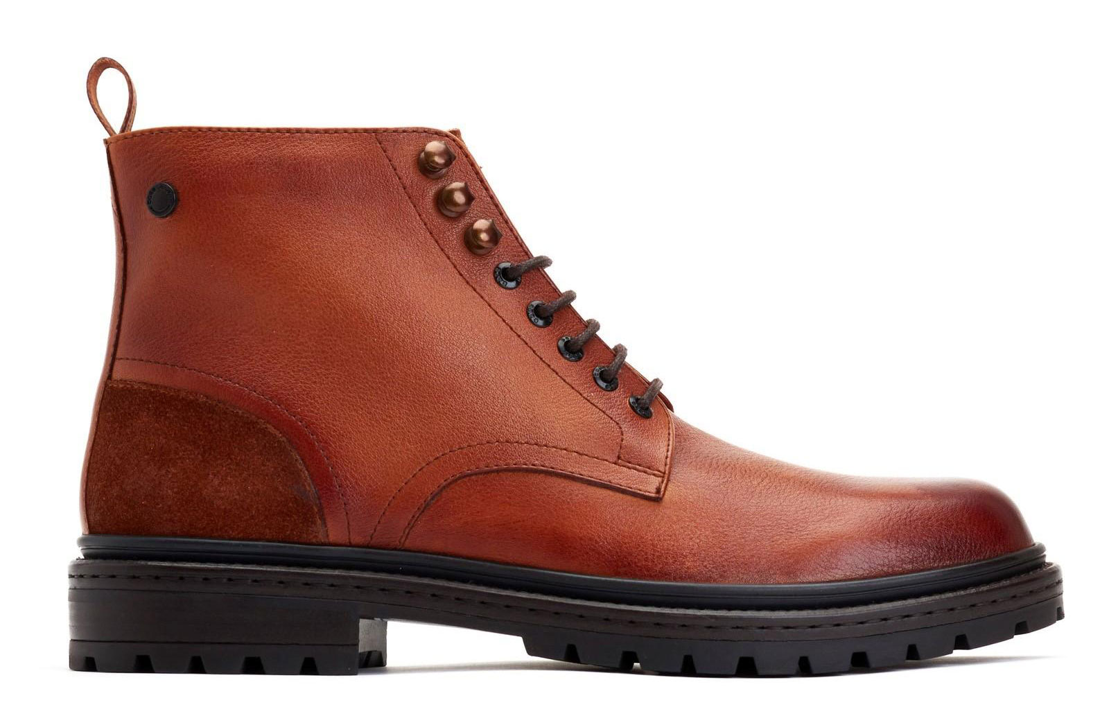 Base London Dettori Men's Work Boots | Boots  | Tan  | UK Size 12