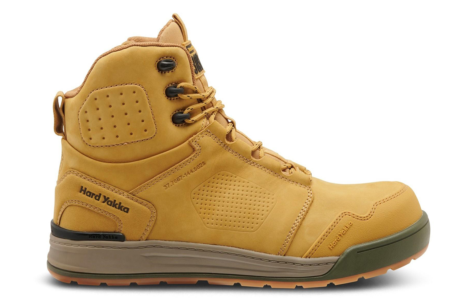 Hard Yakka 3056 S7S 6 Men's Safety Boots | Safety Boots  | Wheat  | UK Size 12
