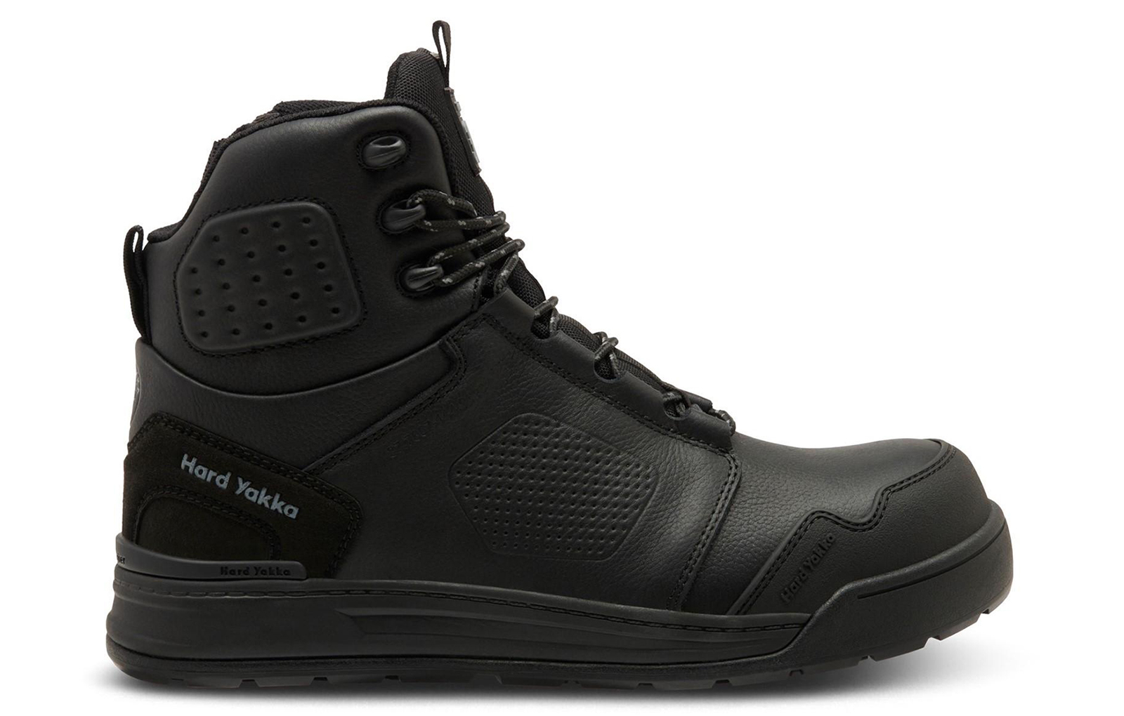 Hard Yakka 3056 S7S 6 Men's Safety Boots | Safety Boots  | Black  | UK Size 6.5