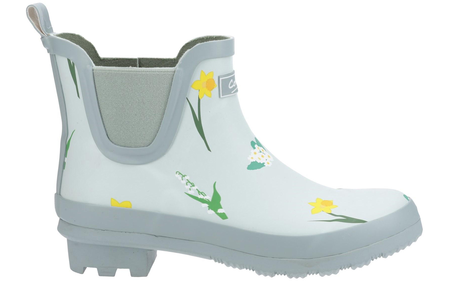 Cotswold Wildflower Womens Ankle Wellington Boots | Wellingtons | Mint / Blue | UK Size 6