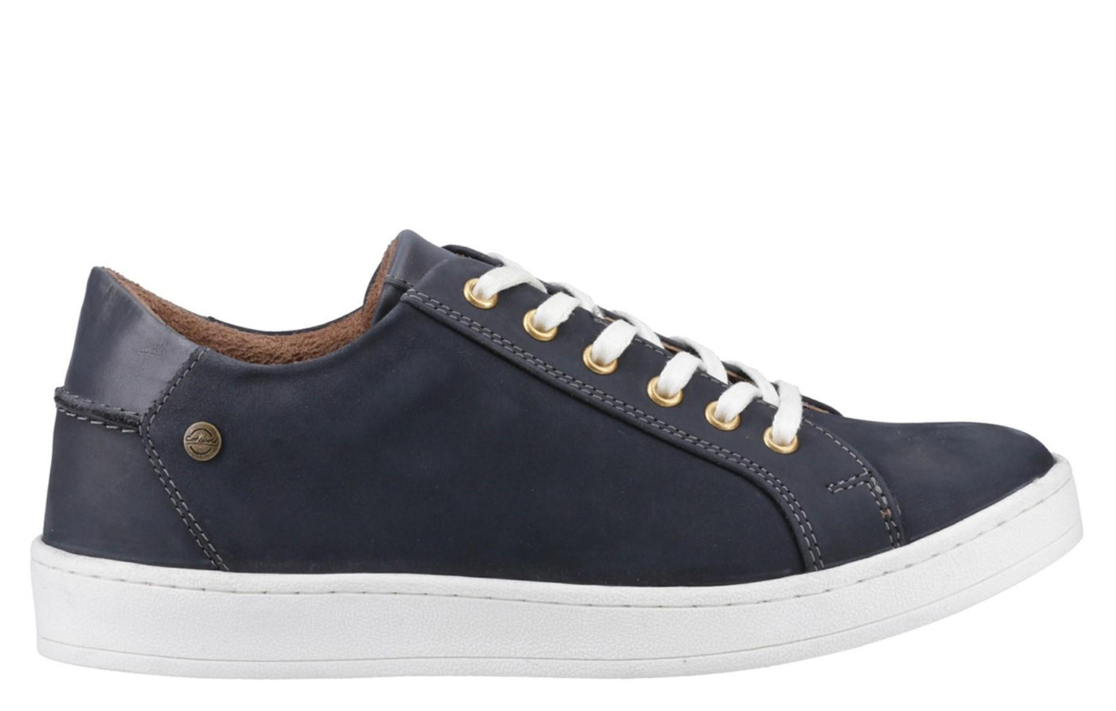 Cotswold Radcot Womens Leather Trainers  Size: 8 Colour : Navy